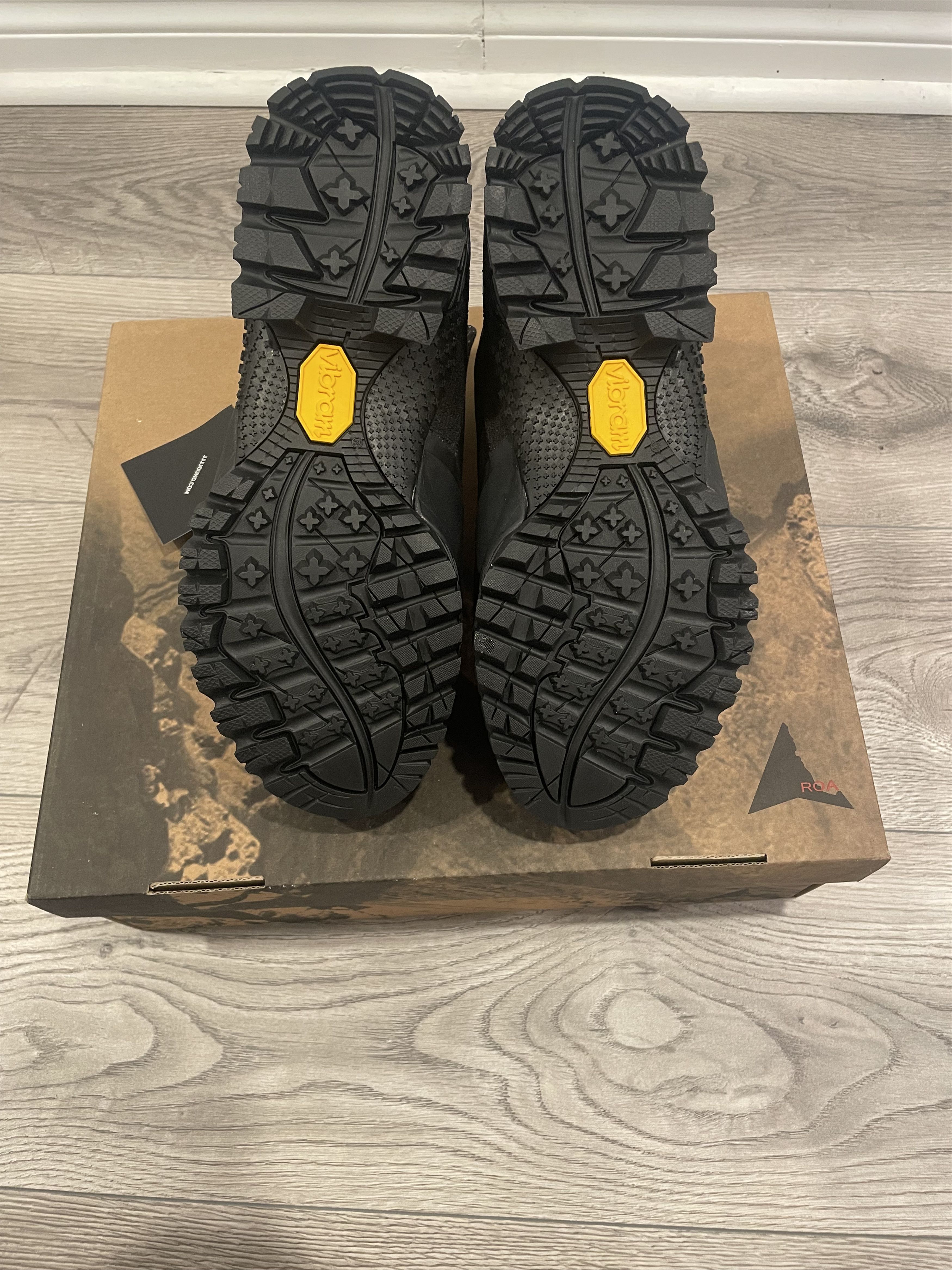 JJJJound × ROA Roa Andreas x JJJJound black outdoor terrain boot Size US 6 / EU 39 - 17 Thumbnail