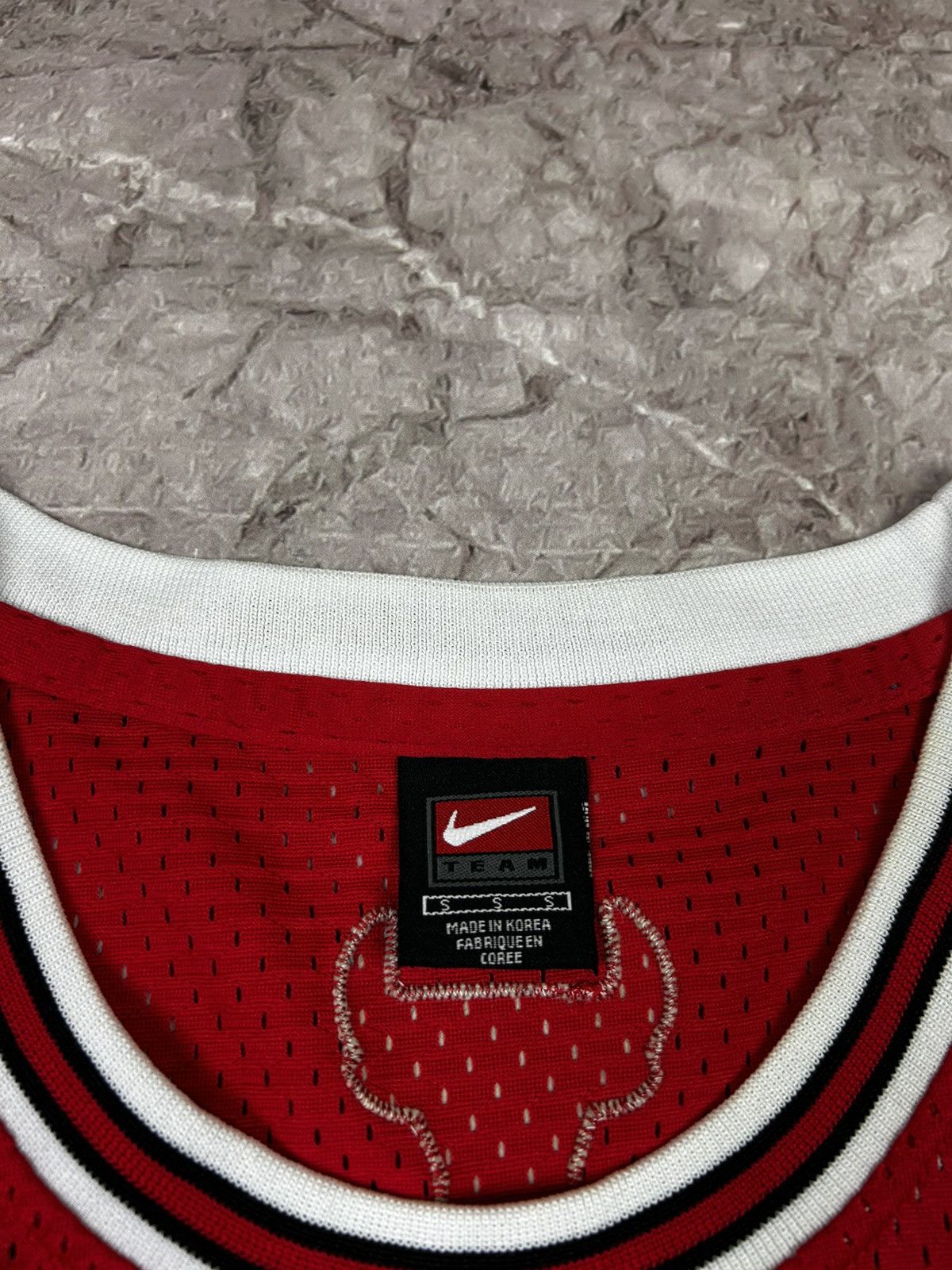 NBA × Nike × Vintage Nike 1990s Vintage Chicago Bulls Jordan 23 Jersey Shirt Rare Size US S / EU 44-46 / 1 - 6 Thumbnail