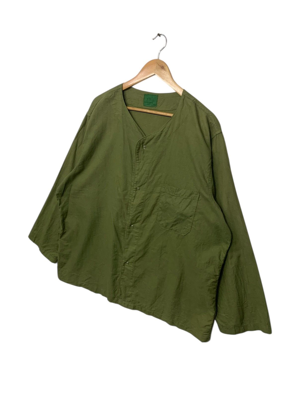 Other × Vintage Vintage 90's Army Pyjama Button Ups Size US XL / EU 56 / 4 - 2 Thumbnail