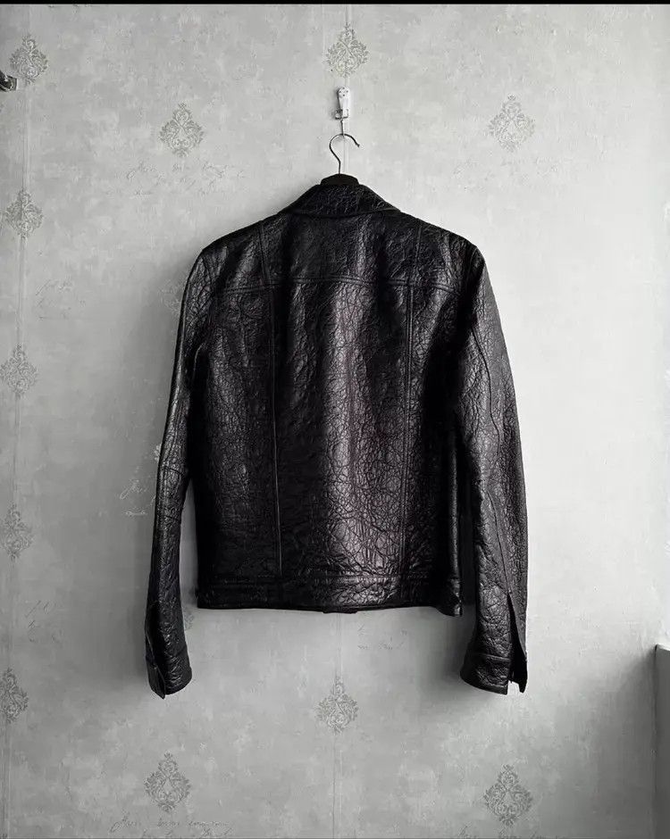 Balenciaga Sz 48 Balenciaga 10AW Winkled Leather Jacket-2505 Size US M / EU 48-50 / 2 - 3 Thumbnail