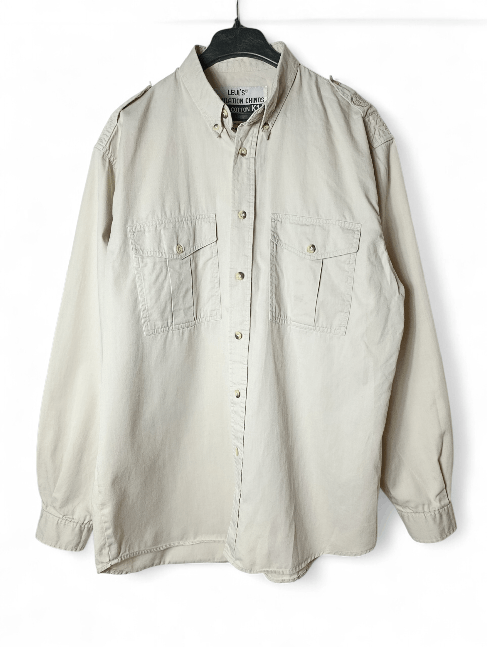 Levi's Vintage Clothing Levis Chinos Military Vintage Shirt Size US M / EU 48-50 / 2 - 3 Thumbnail