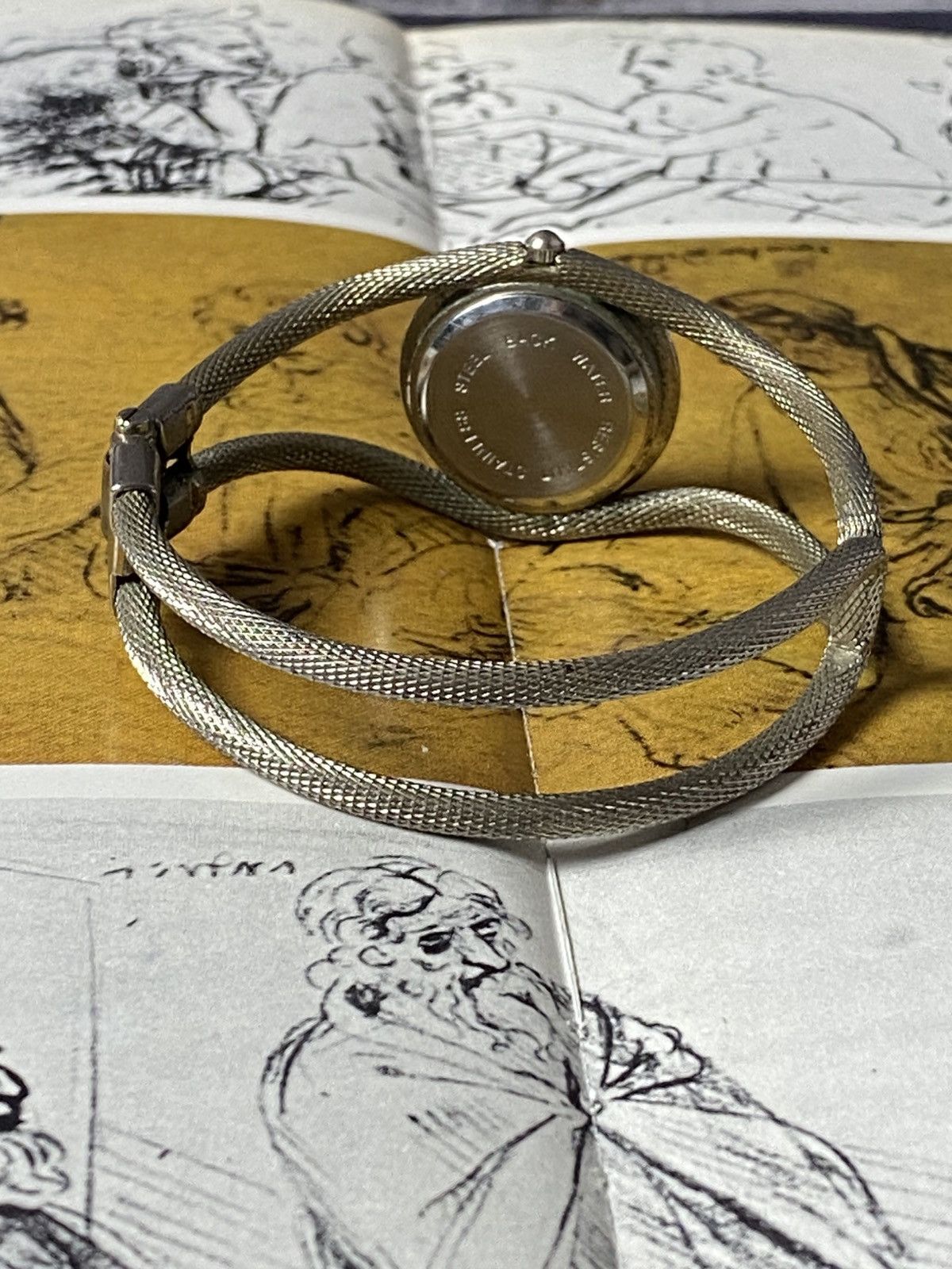 Hysteric Glamour Pacific Bangle Watch Rare Retro Avant Garde Size ONE SIZE - 3 Thumbnail