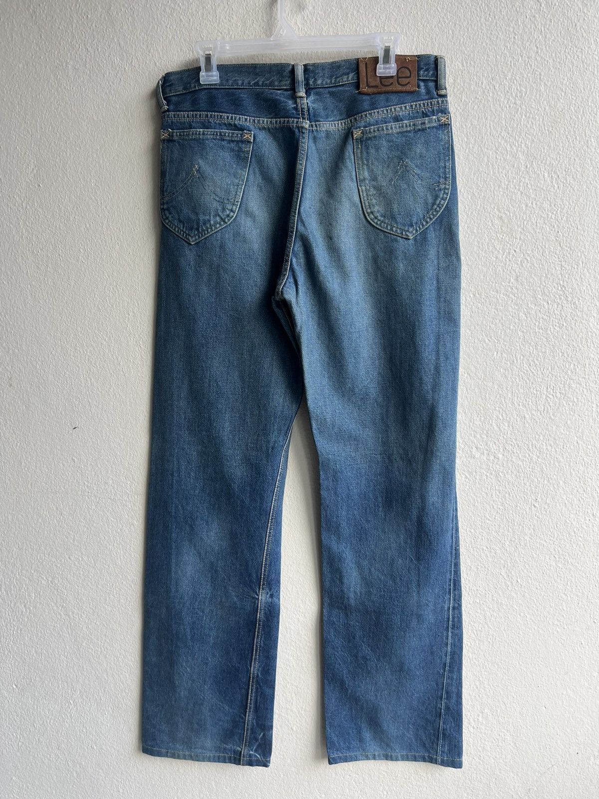 Lee Vintage 90s Lee Union Made Denim Lot 2101 WW2 Selvedge Jeans Size US 32 / EU 48 - 3 Thumbnail