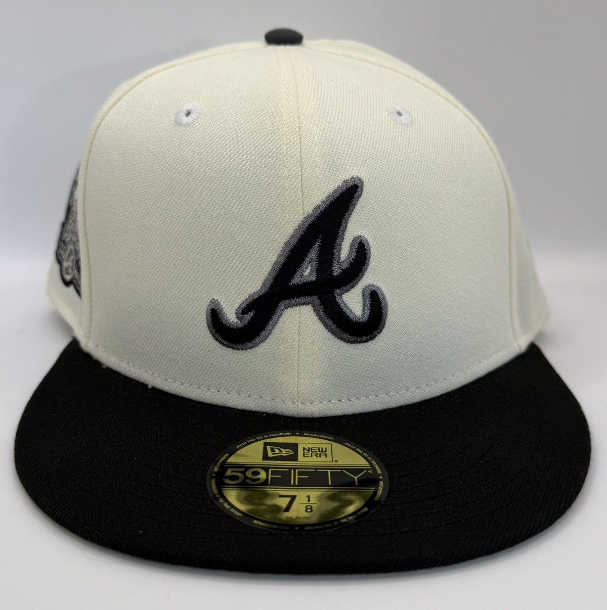 New Era Size 7 1/8 Prociety Shop Exclusive New Era Atlanta Braves Size ONE SIZE - 2 Thumbnail