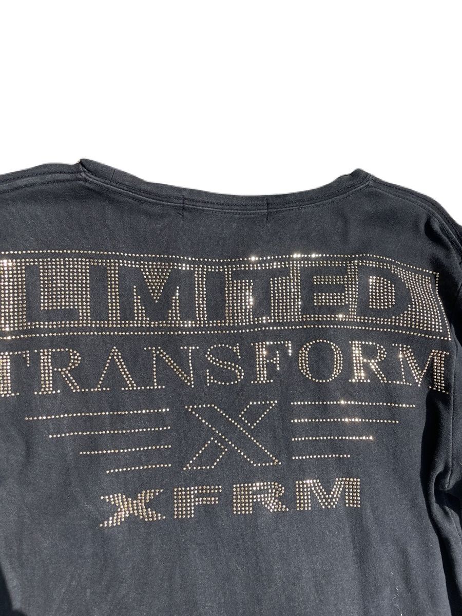 If Six Was Nine 2000s Xfrm Vkei Bullet Rhinestone Long Sleeve Tee Japanese Size US XS / EU 42 / 0 - 6 Thumbnail