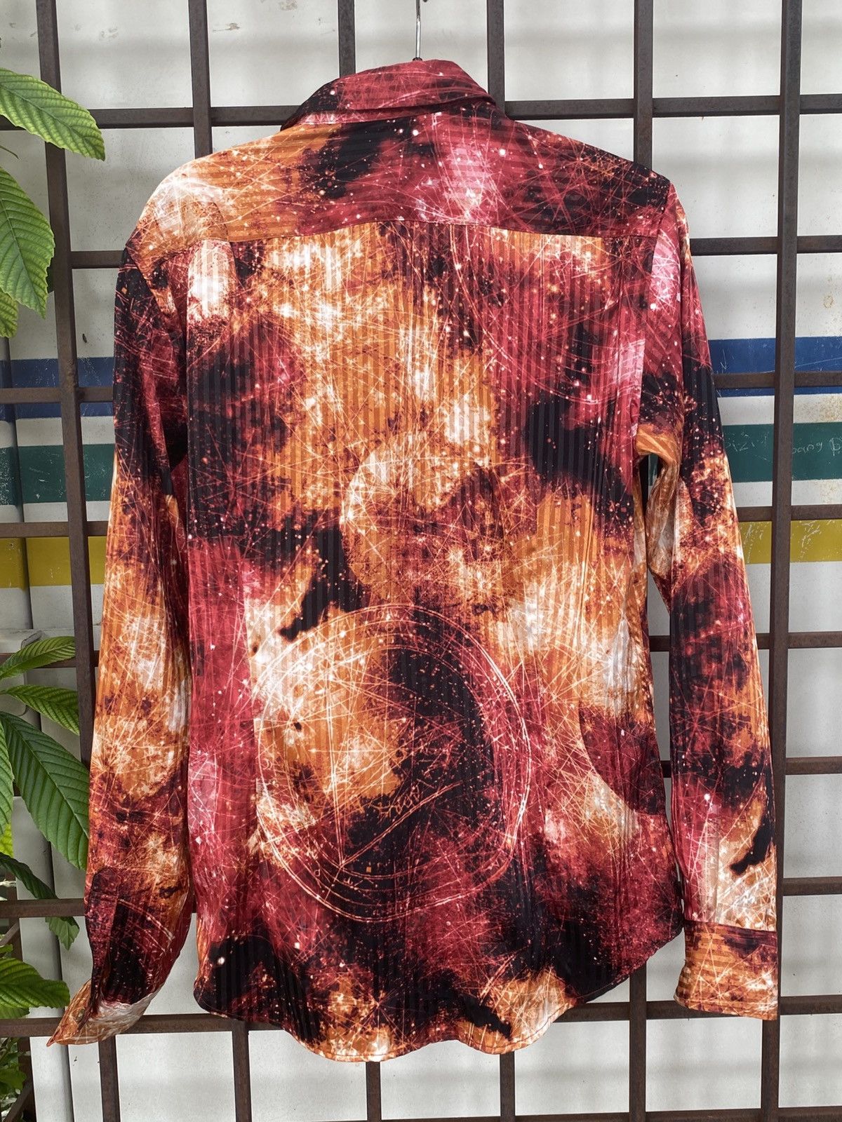 Tornado Mart Tornado Mart Cosmic Fiery Button Longsleeve Shirt Size US M / EU 48-50 / 2 - 2 Thumbnail