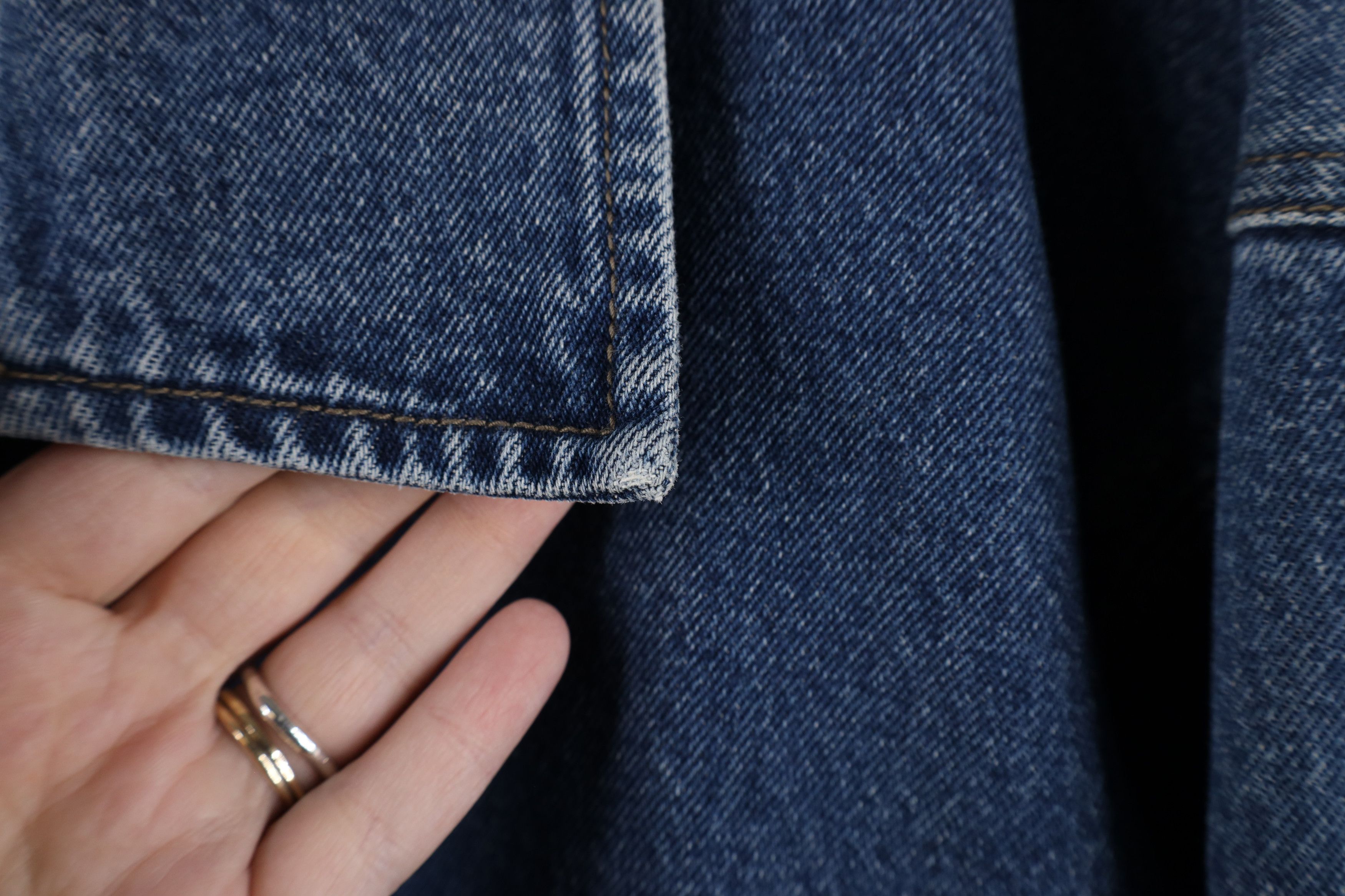 Vintage × Wrangler Vintage Wrangler Denim Jean Trucker Jacket Blue Cotton Size US XXL / EU 58 / 5 - 11 Thumbnail