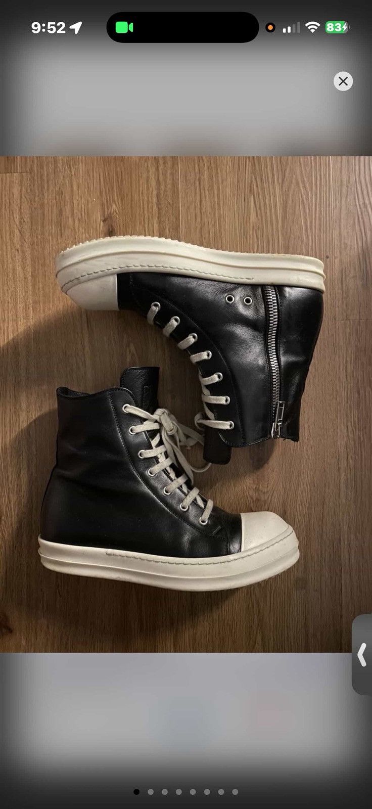 Rick Owens Rick owens ramon Size US 7.5 / EU 40-41 - 1 Thumbnail