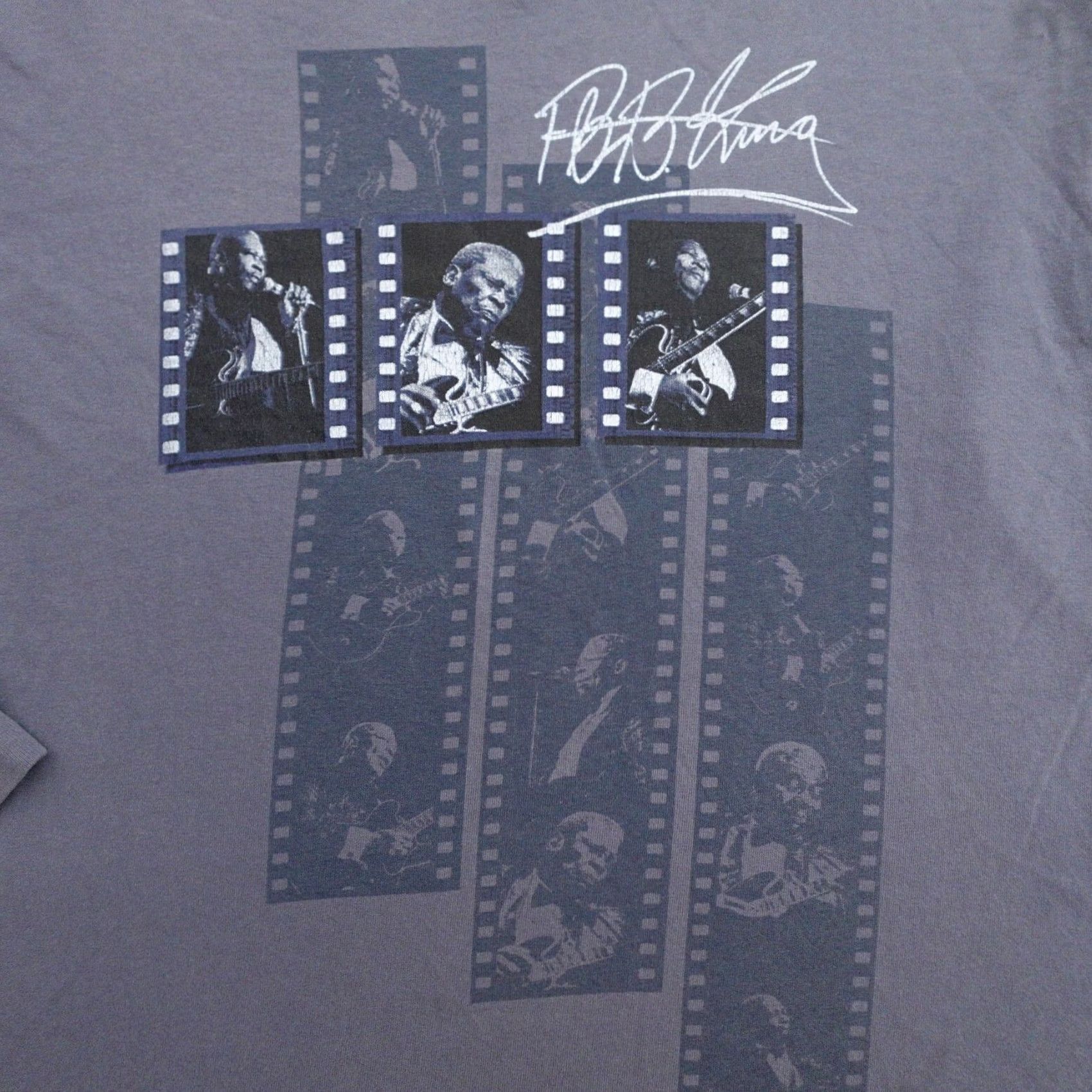 Anvil BB King Shirt Adult Size Medium Long Sleeve Live On Tour 2008 King Of The Blues Size US M / EU 48-50 / 2 - 2 Thumbnail