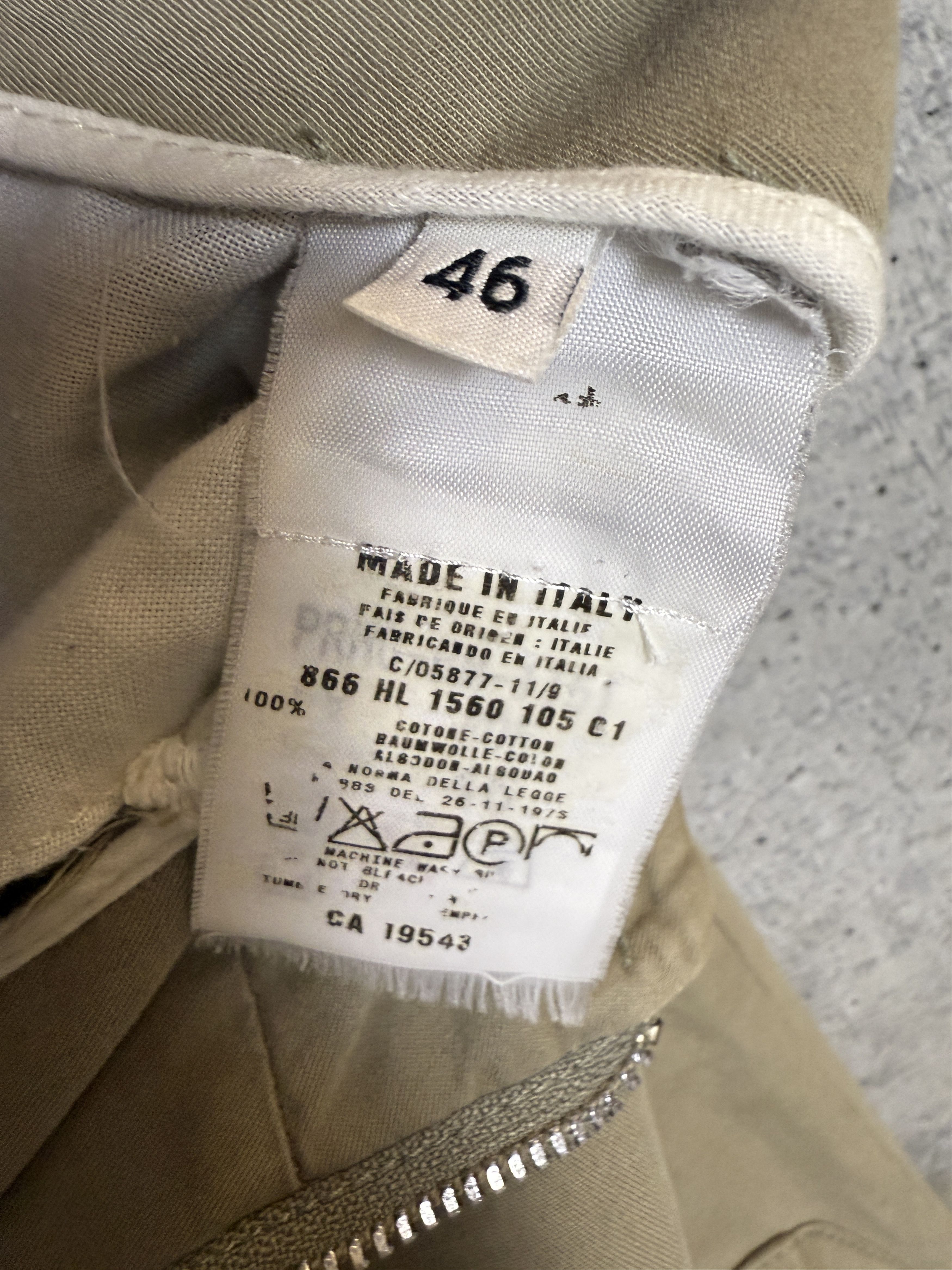 Helmut Lang Helmut Lang AW99 Astro Flight Cargo Zip Pants Size US 30 / EU 46 - 3 Thumbnail