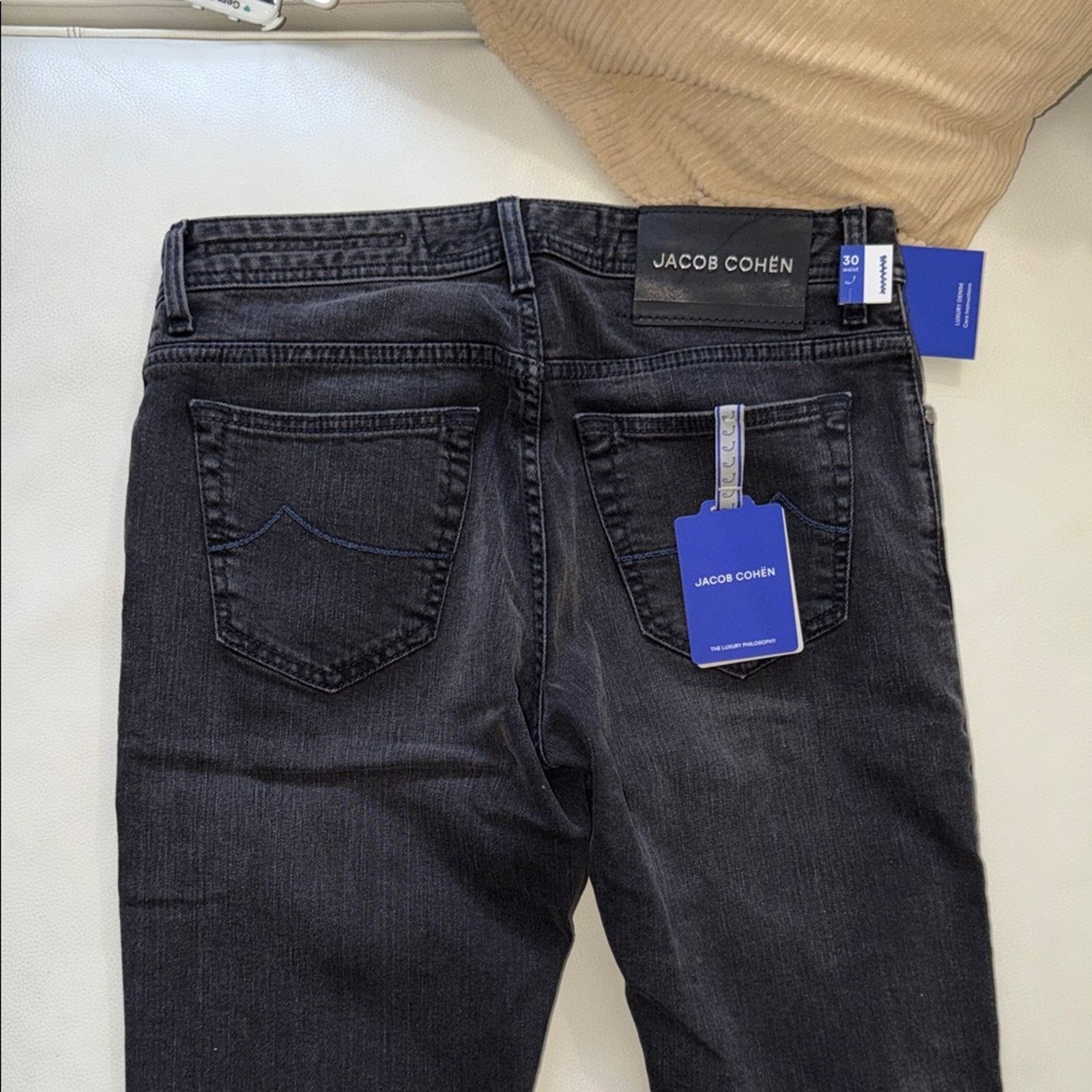 Jacob Cohen Jacob Cohen Dark Gray Bard Men's Jeans Size 30 Size US 30 / EU 46 - 15 Thumbnail