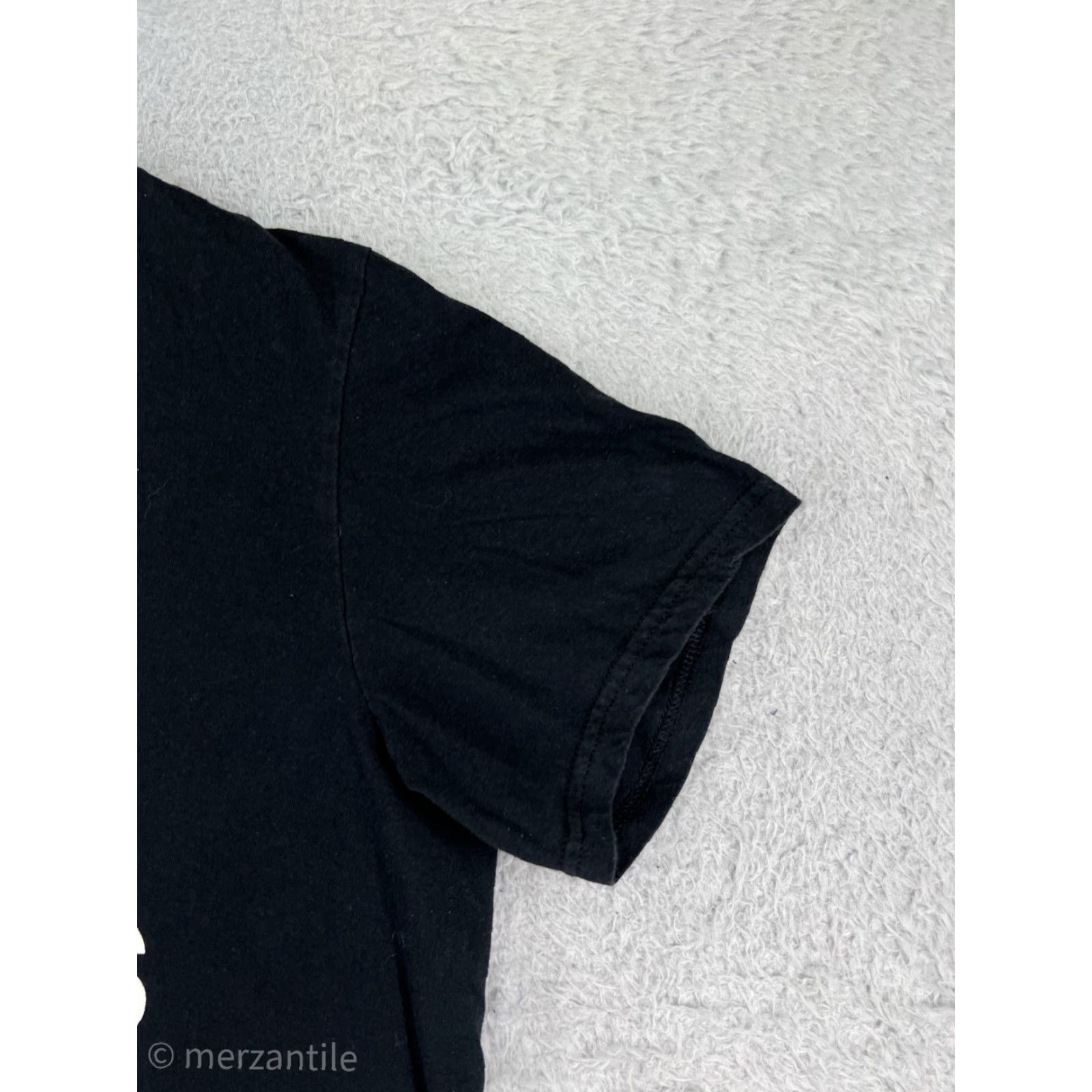 Adidas Adidas Shirt Mens Large Black Spellout Logo Crew Neck 100% Cotton Ampliflier Tee Size US L / EU 52-54 / 3 - 6 Thumbnail