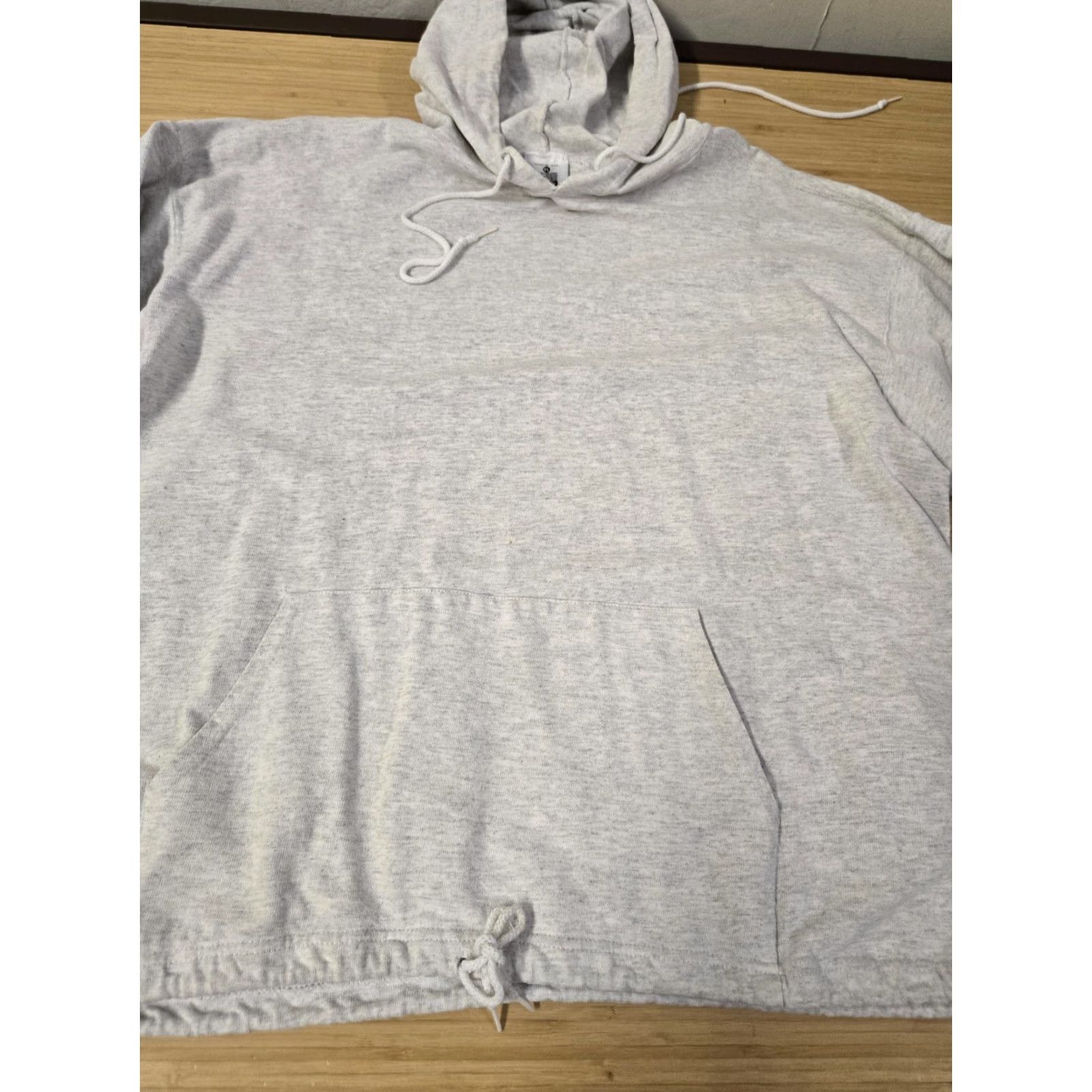 Lee VINTAGE Lee Hoodie Mens XL Gray Pullover Heavyweight Made USA Drawstring 90s Size US XL / EU 56 / 4 - 3 Thumbnail
