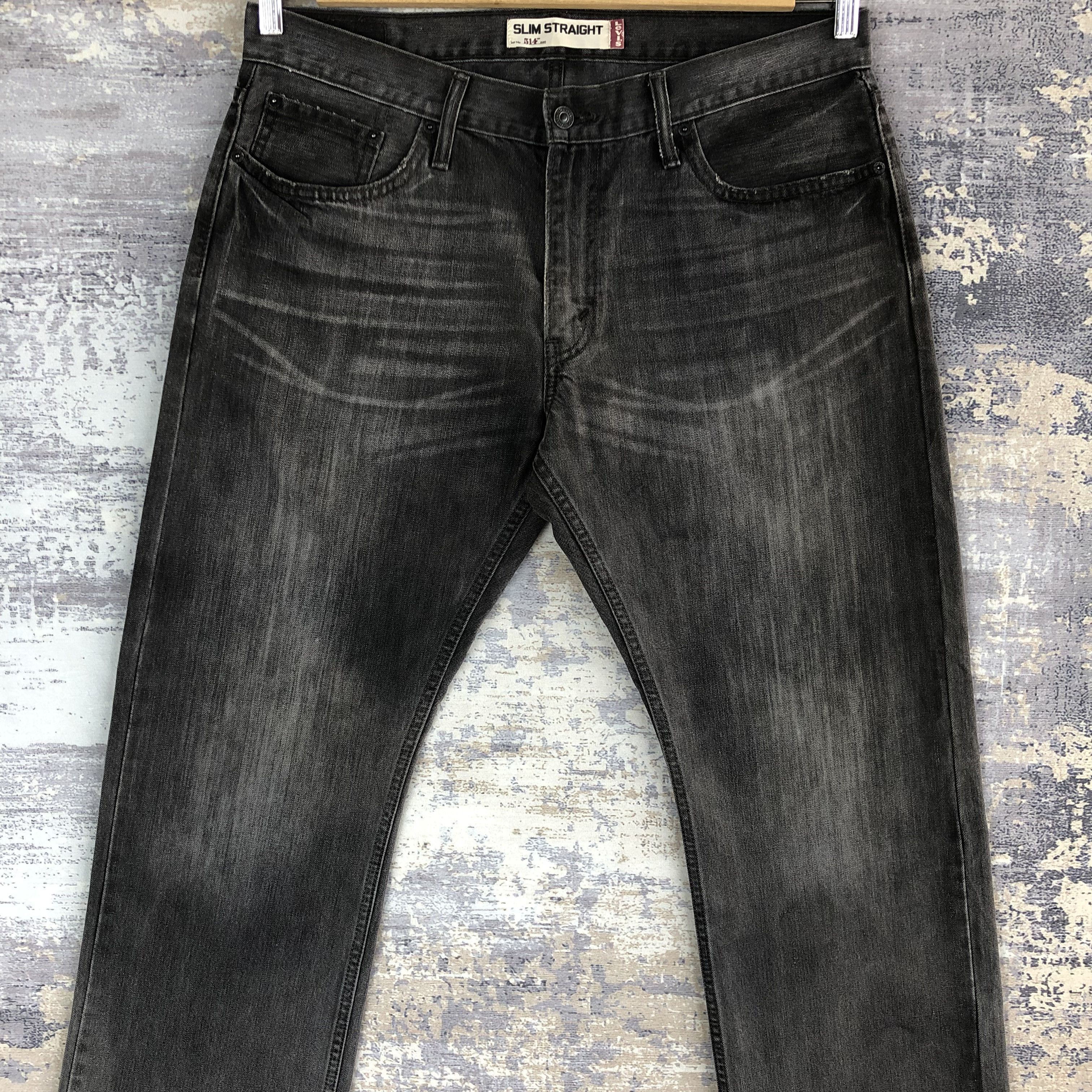 Levi's Vintage Levis 514 Baggy Jeans Super Black Levi's Denim Pants Size US 36 / EU 52 - 3 Thumbnail