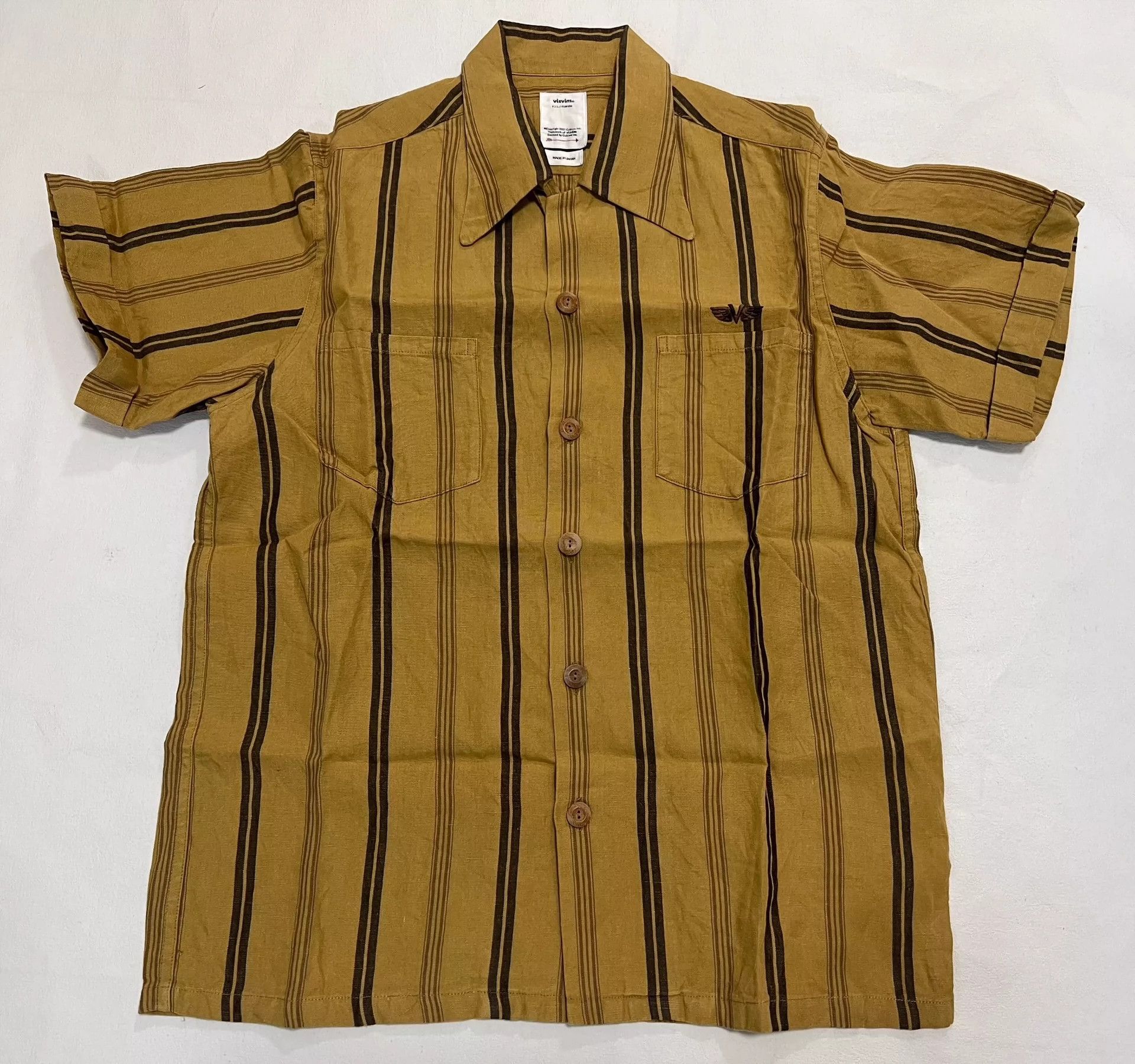 Visvim visvim 20SS IRVING SHIRT S/S (RAMIE/LINEN | Grailed