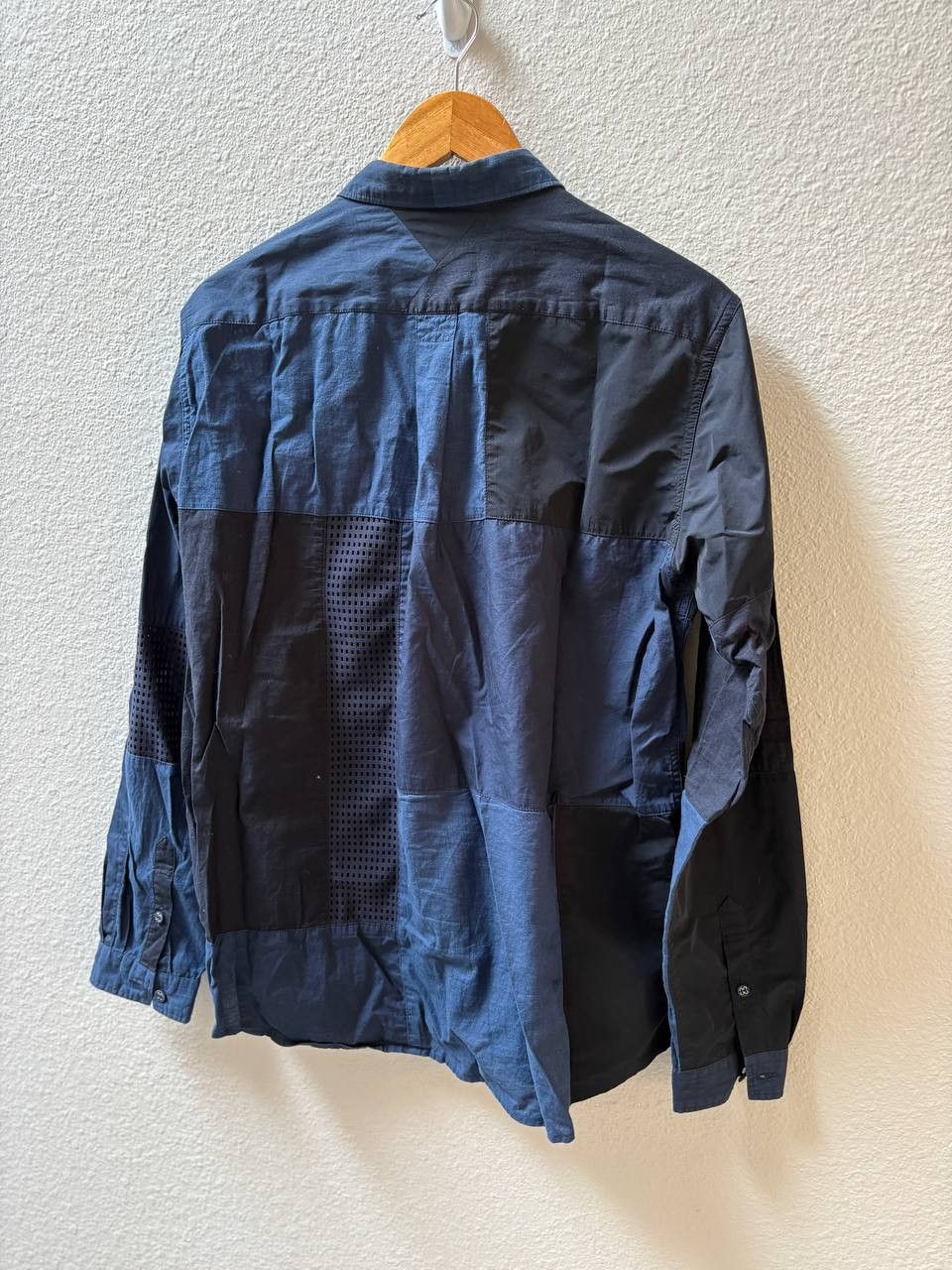 White Mountaineering White Mountaineering Patchwork Shirt Size US M / EU 48-50 / 2 - 2 Thumbnail