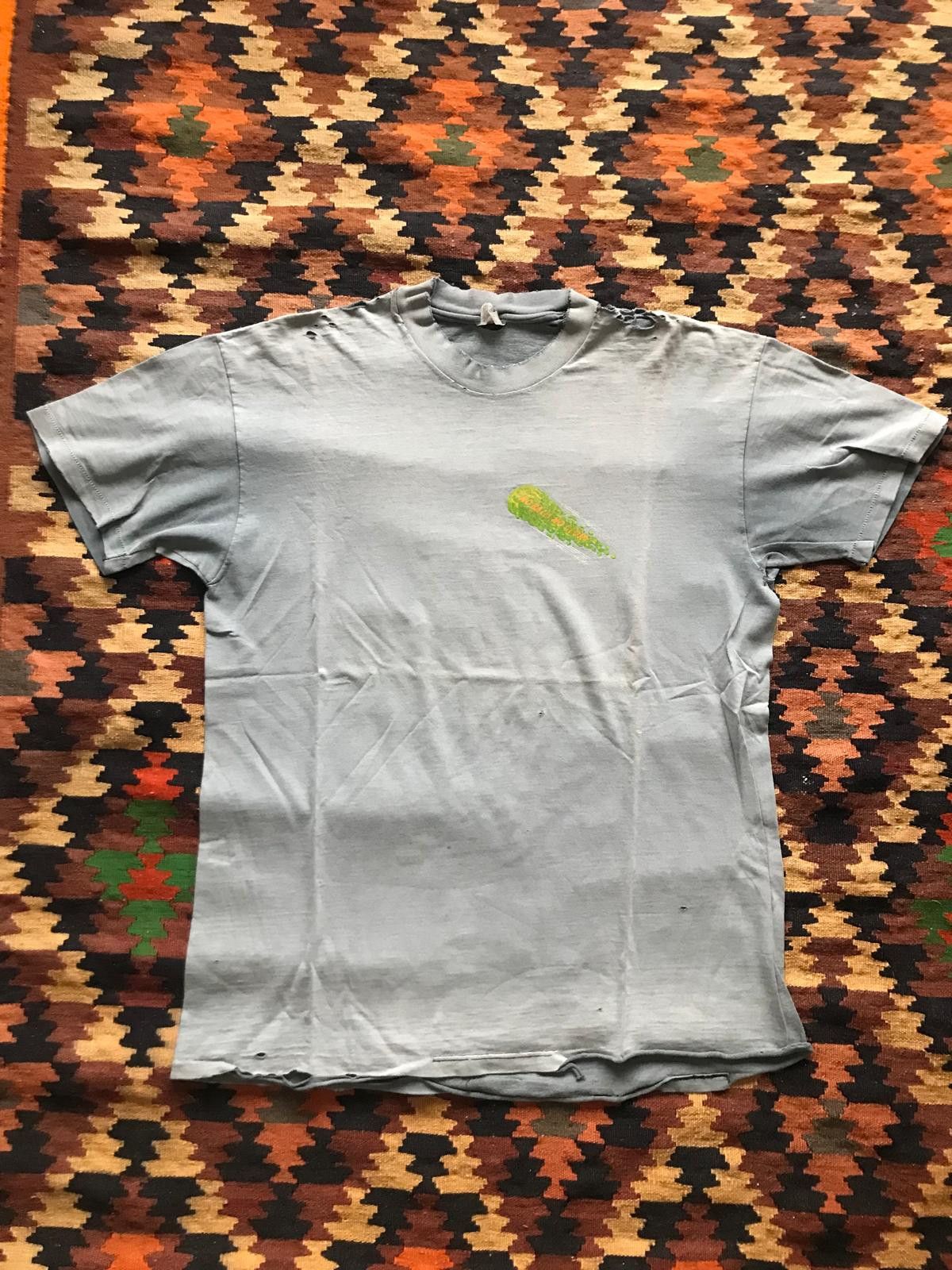 Santa Cruz Skateboards Santa Cruz "Slime Balls" Vtg. Orig. 1980's Stedman Tag Size US XL / EU 56 / 4 - 1 Thumbnail
