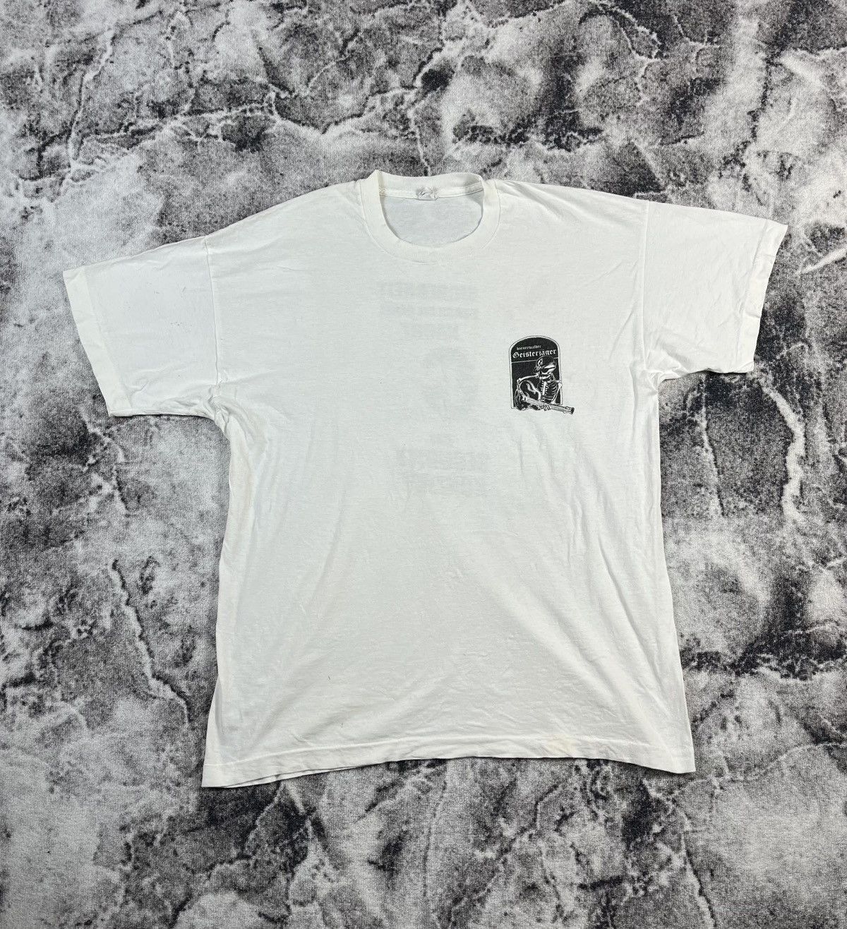 Other Vintage German Security Concert Tee Dirty White Size US XL / EU 56 / 4 - 2 Thumbnail