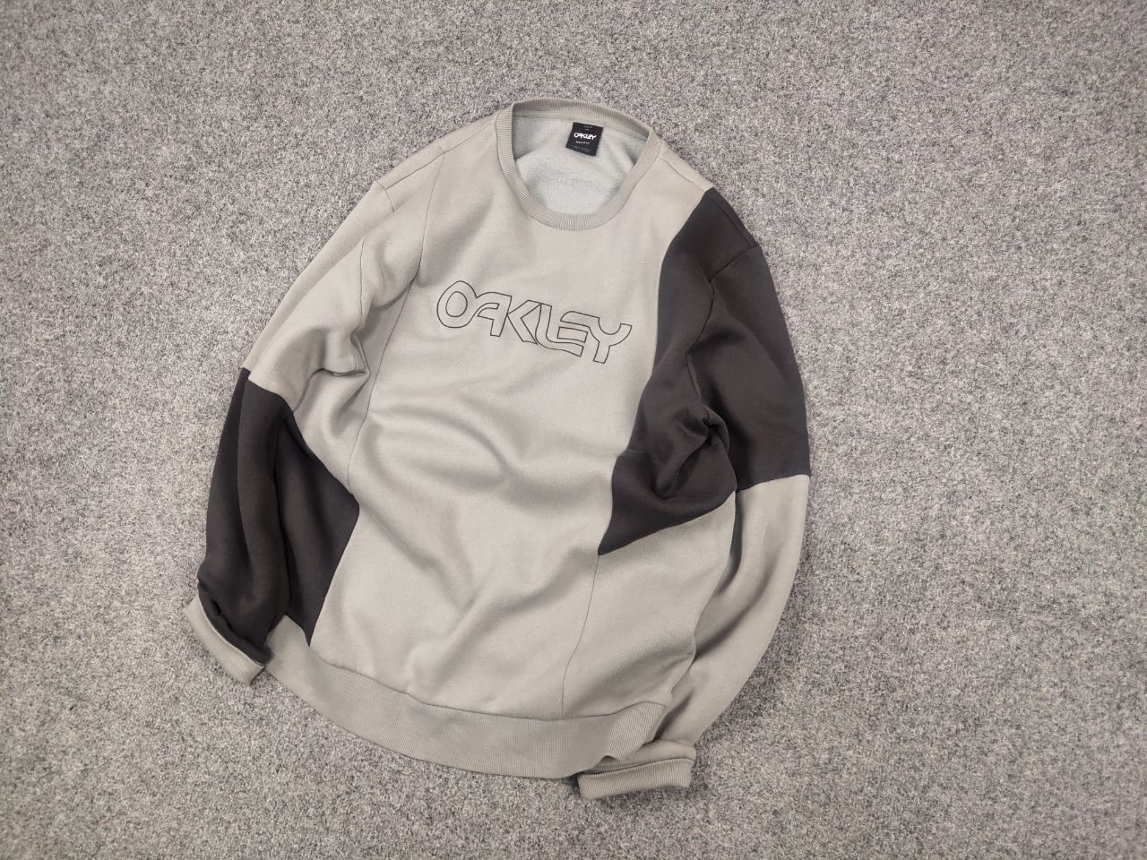 Oakley Oakley Logo combined Crew Check Sweatshirt Vintage Style Size US M / EU 48-50 / 2 - 4 Thumbnail