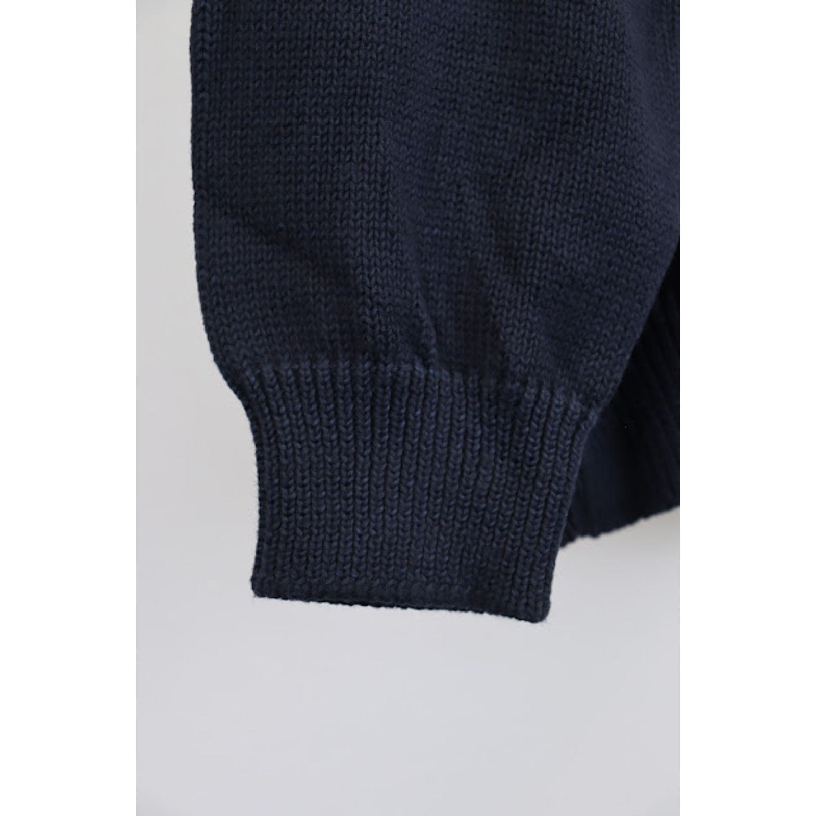 Balenciaga o1rshd1 Sweatshirt in Navy Blue Size US L / EU 52-54 / 3 - 7 Thumbnail