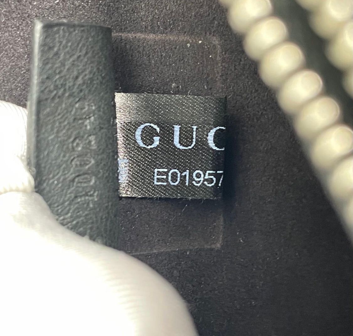 Gucci Gucci Dionysus GG Supreme Black Suede Medium Size ONE SIZE - 6 Thumbnail