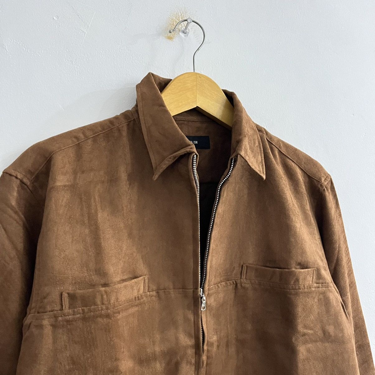 Issey Miyake Comme Ca Ism - Basic Longsleeve Zip Shirt Size US M / EU 48-50 / 2 - 3 Thumbnail