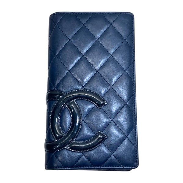 Chanel Chanel Chanel Cambon Line Leather Long Wallet Leather Long Wallet A26717 DUTY FREE for USA Size ONE SIZE - 1 Thumbnail