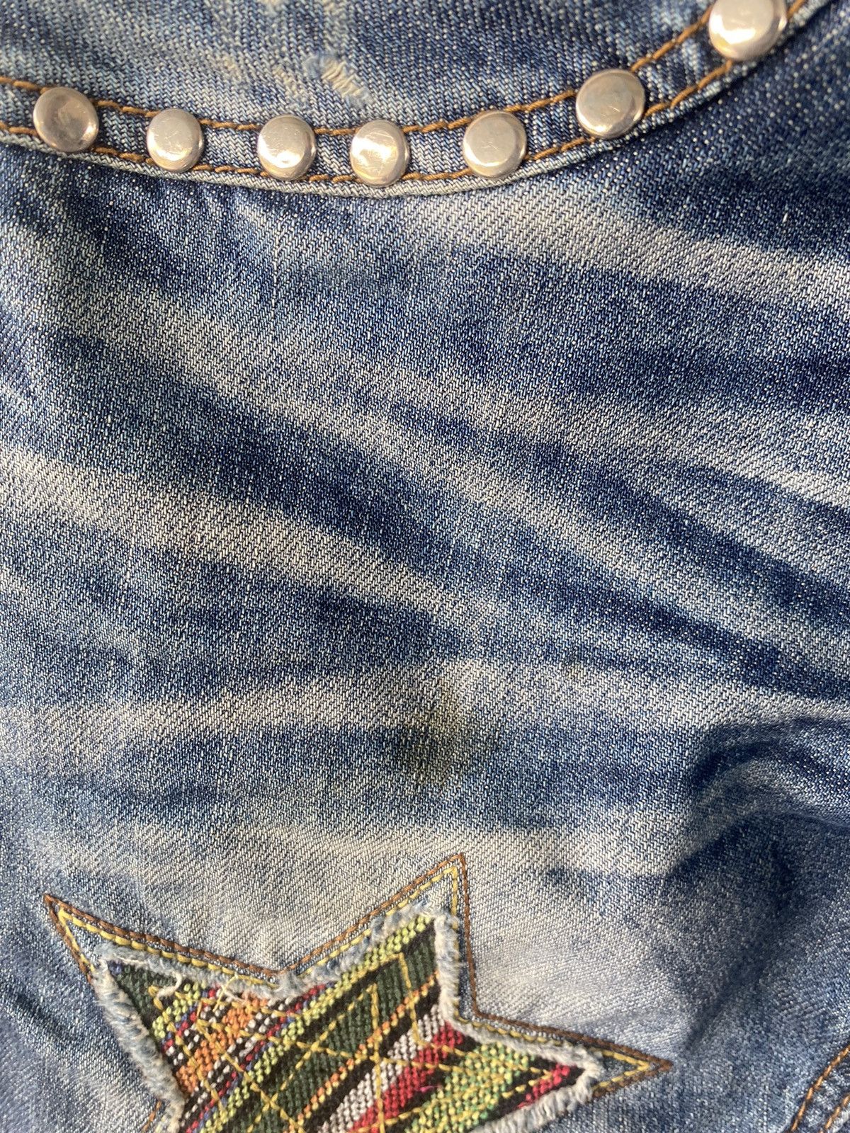 Japanese Brand × Vintage Vintage Crazy Leopard Punk Style Denim Size US 30 / EU 46 - 5 Thumbnail