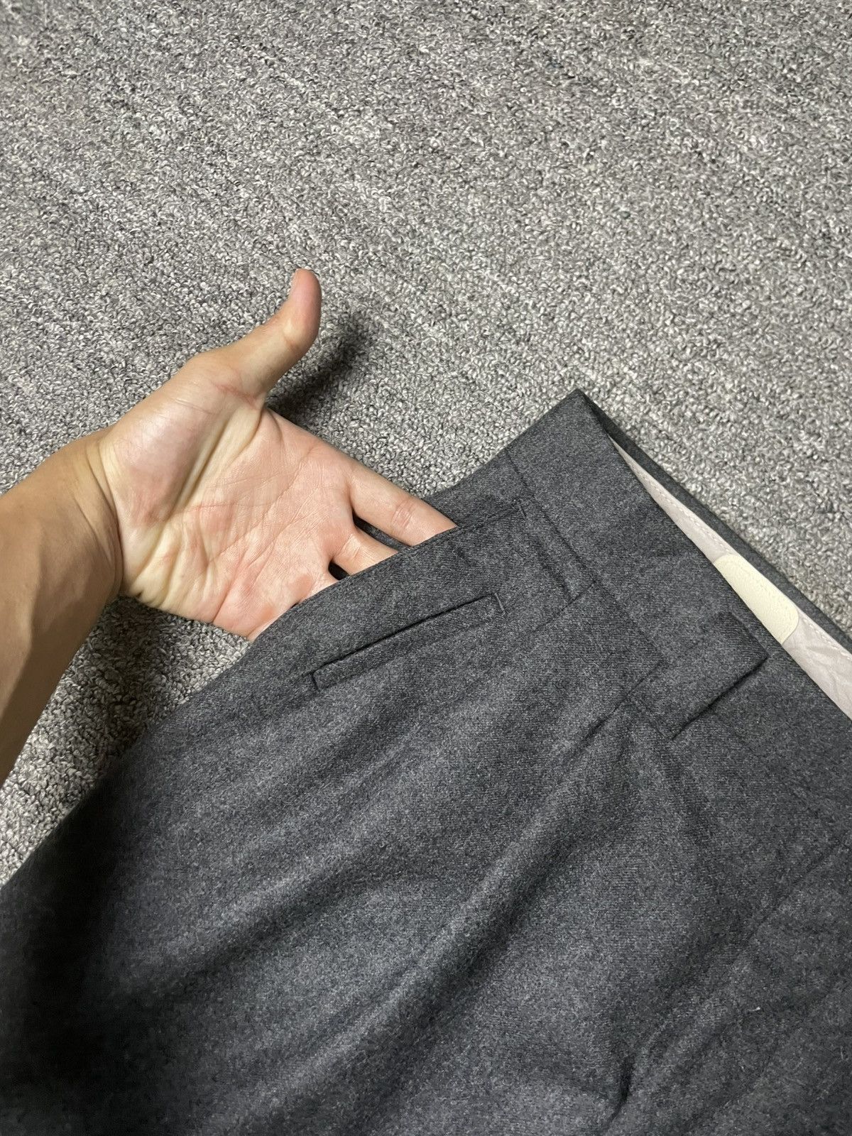 DAKS × Japanese Brand × Vintage DAKS LONDON Casual Wool Pants (83) Size US 33 - 7 Thumbnail