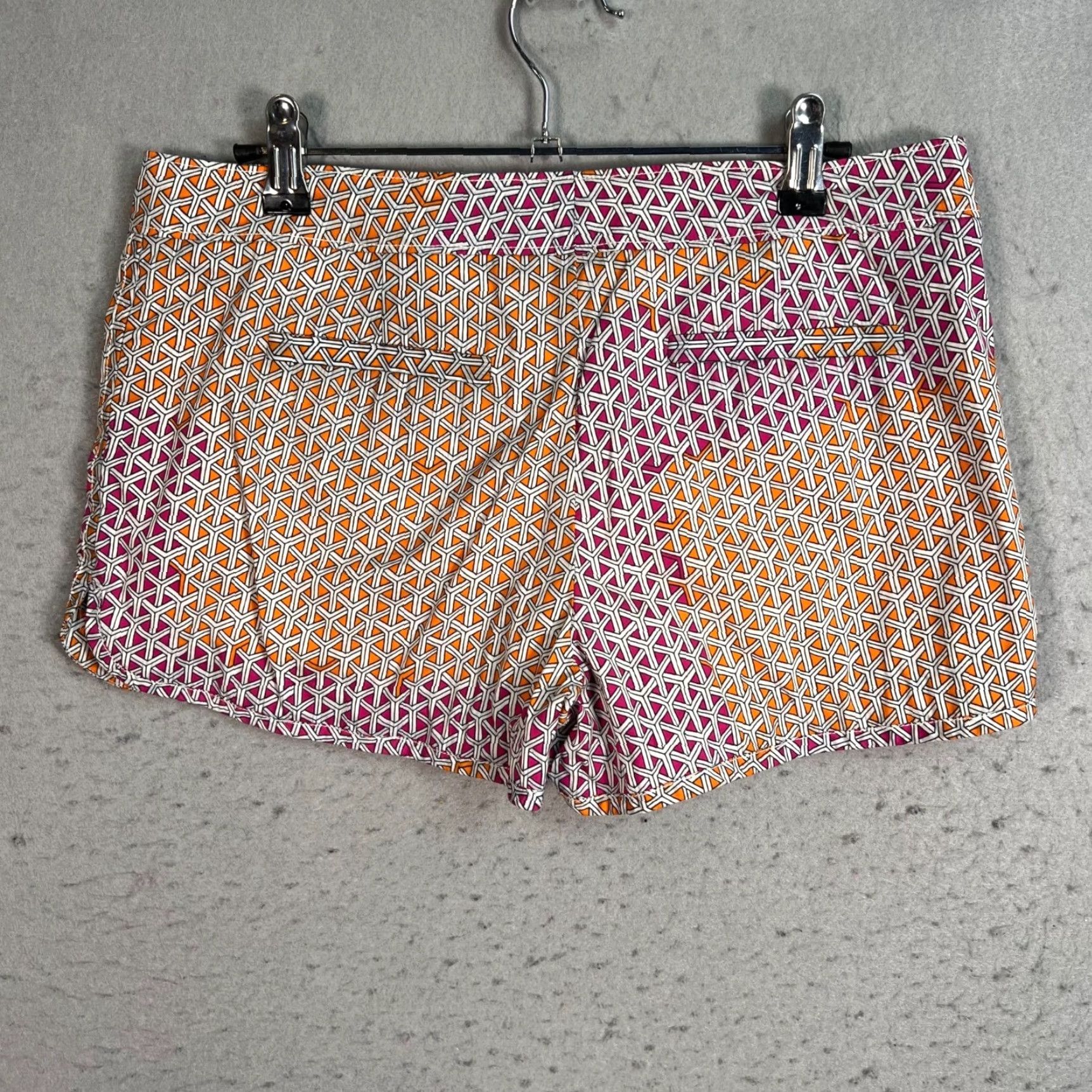 Tibi Tibi Shorts Adult Womens Size 2 Multicolor Geometric Print Cotton Blend Size 26" / US 2 / IT 38 - 2 Thumbnail