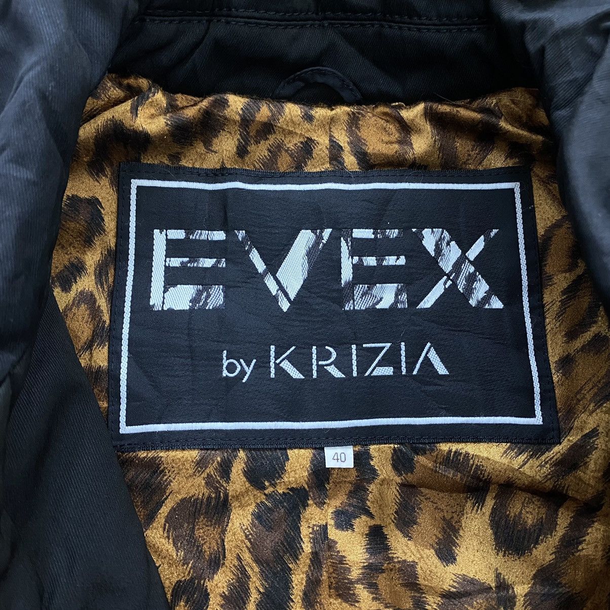 Vintage Vintage EVEX by KRIZIA Italian Designer Full Zipper Black Size US M / EU 48-50 / 2 - 5 Thumbnail