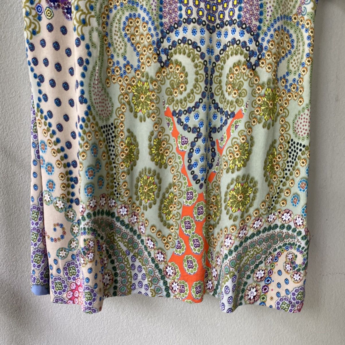 Etro ETRO Milano Multicolor Paisley Print Scoop Neck Top Size M / US 6-8 / IT 42-44 - 3 Thumbnail