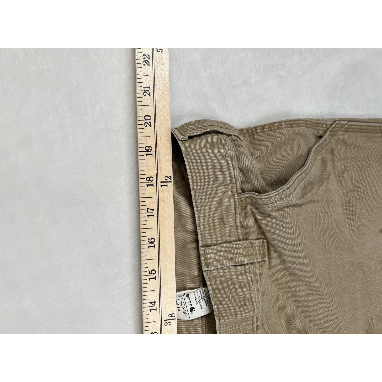 Carhartt Carhartt Pants Mens 40x30 Tan Relaxed Fit Workwear Utility H Size US 40 / EU 56 - 7 Thumbnail