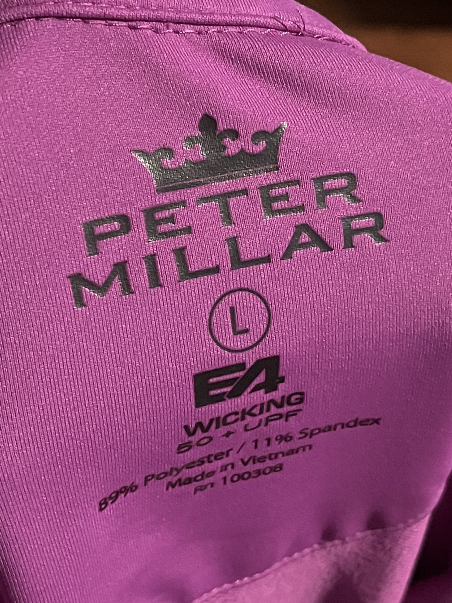 Peter Millar Peter Millar Full Zip Golf Jacket Linville Golf Club Logo Size L / US 10 / IT 46 - 3 Thumbnail