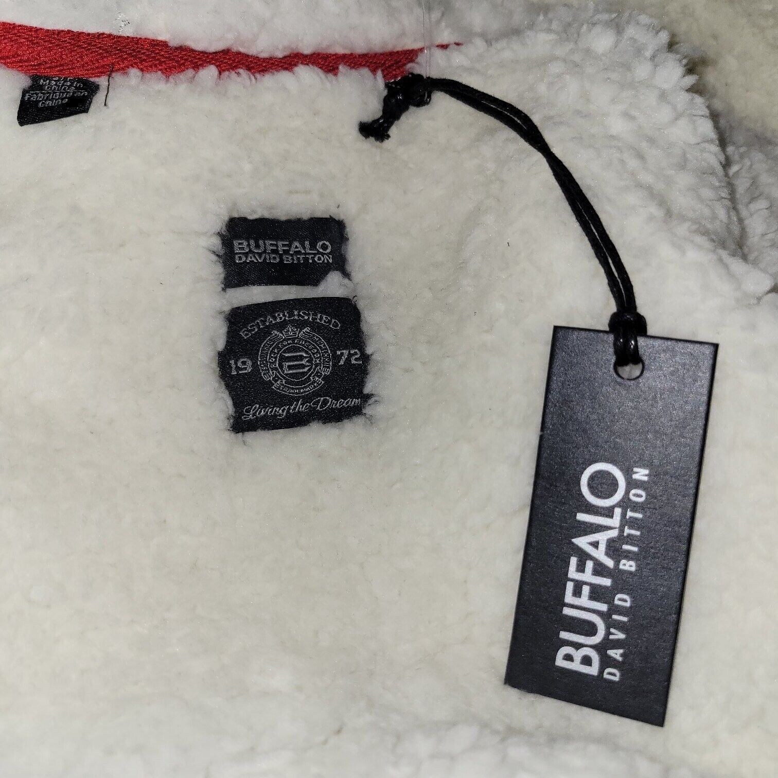 Buffalo David Bitton Buffalo David Bitton Sherpa Hoodie Jacket. Size Medium New W Size US M / EU 48-50 / 2 - 9 Thumbnail