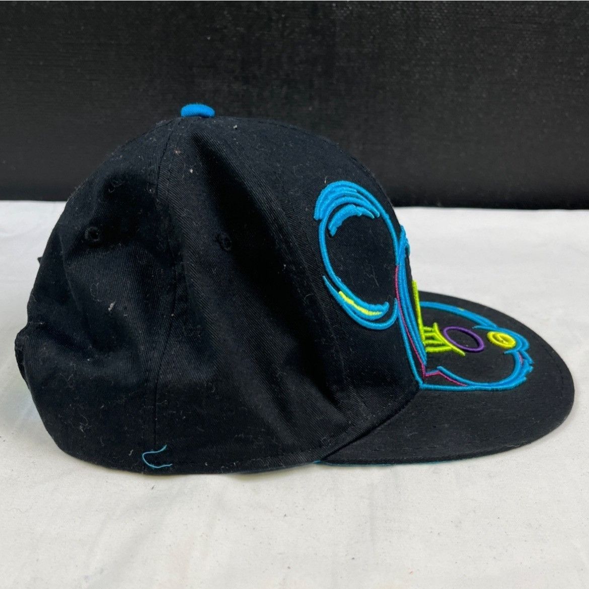 Disney Disney Unisex Black/Neon Mickey Mouse Hat/Cap SKU 4315 Size ONE SIZE - 4 Thumbnail