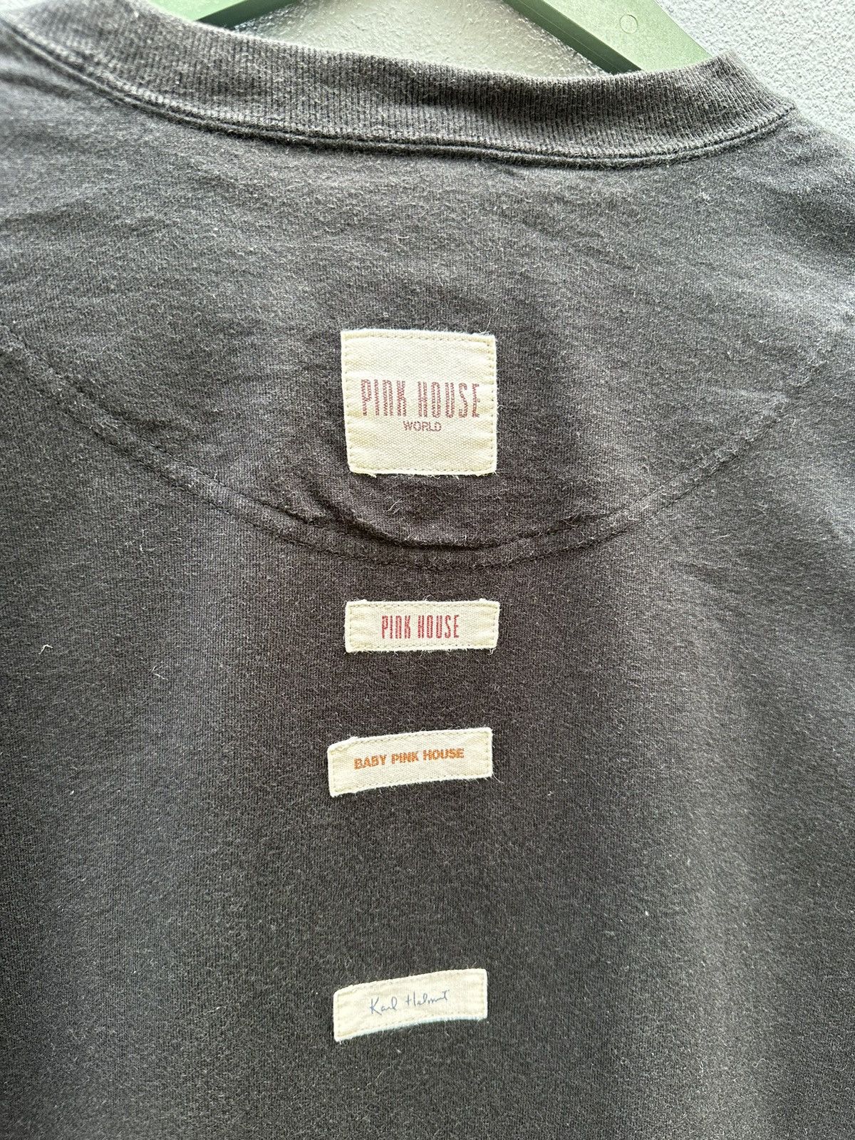 Karl Helmut Karl Helmut Pink House World Patches Tshirt A160 Size US S / EU 44-46 / 1 - 4 Thumbnail