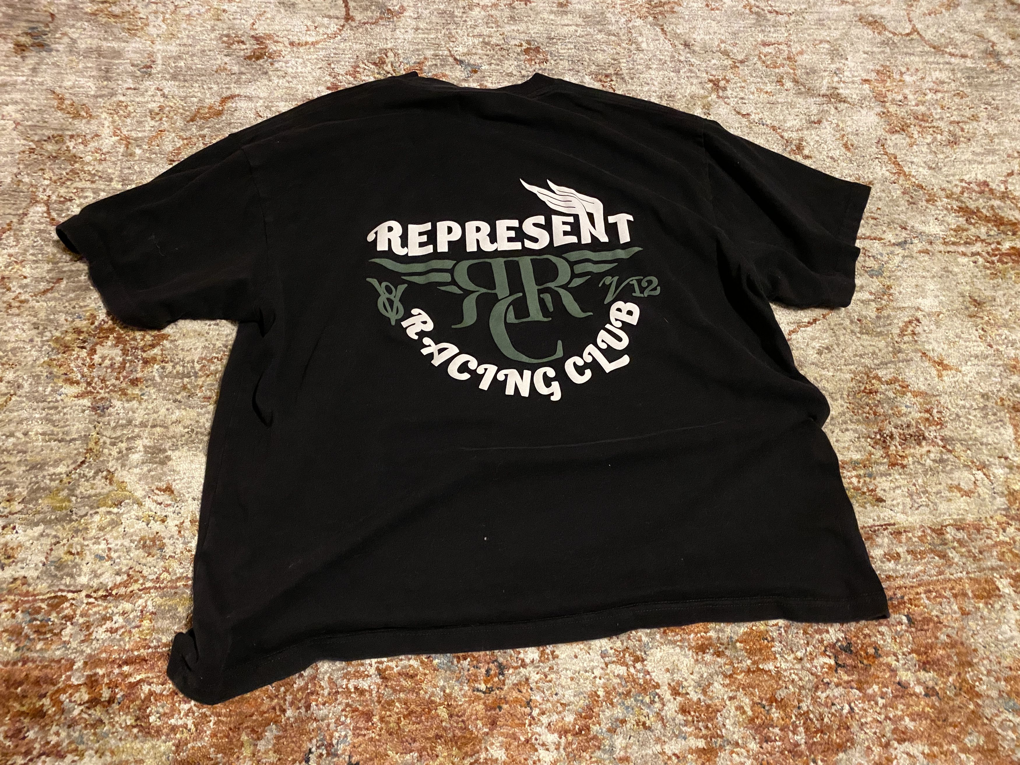 Represent Clo. Represent "Racing Club" T Shirt Size US XL / EU 56 / 4 - 2 Thumbnail