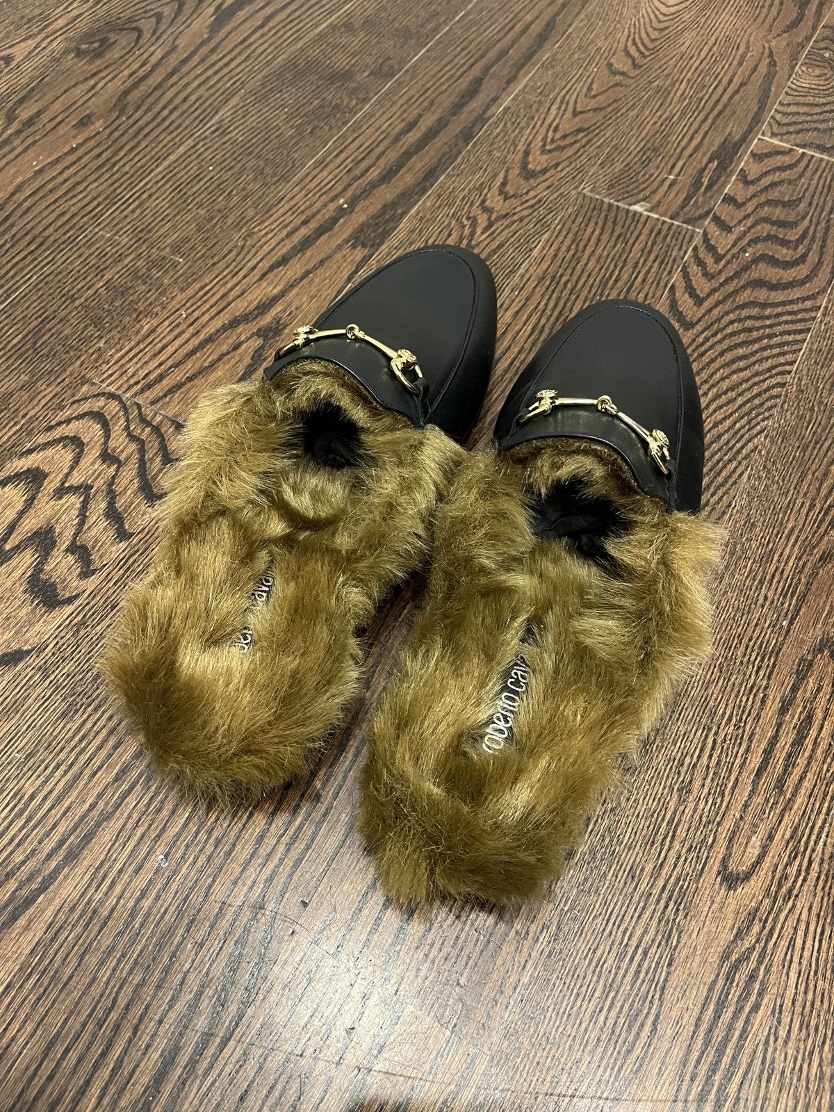 Roberto Cavalli Roberto Cavalli Faux Fur Mule Slippers (unisex) Size US 11.5 / EU 44-45 - 13 Thumbnail
