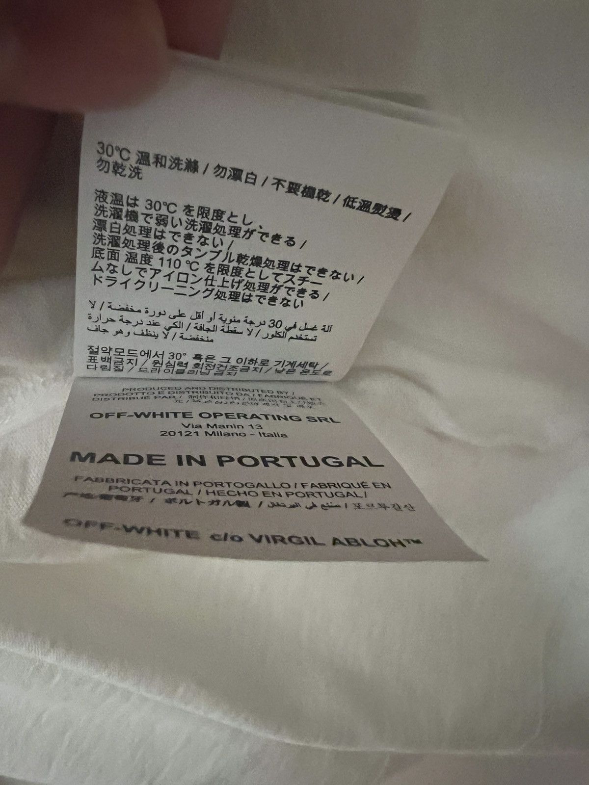 Off-White Off-White Arachno Arrow Oversized Tee Size US L / EU 52-54 / 3 - 9 Thumbnail