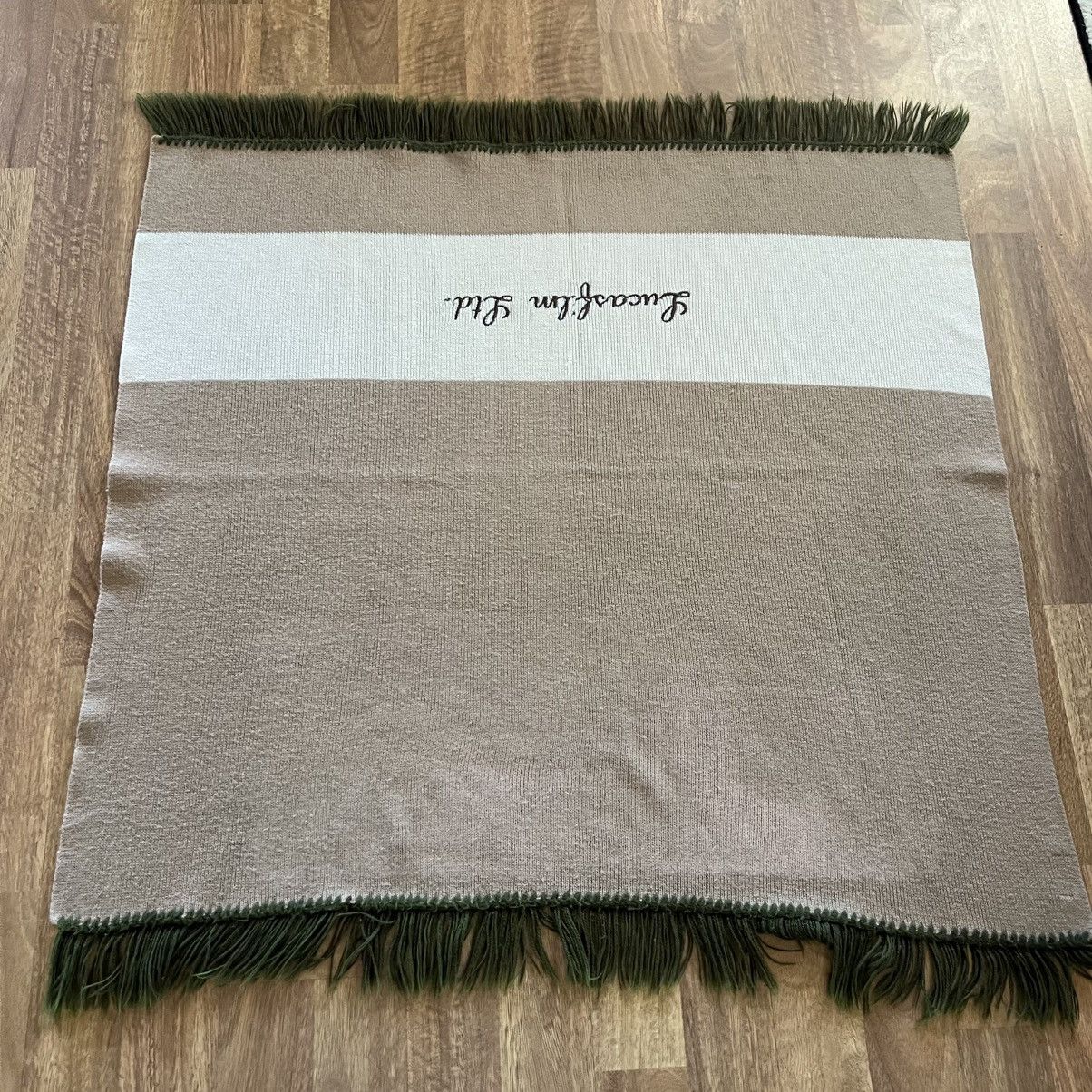 Vintage Lucasfilm Ltd Knit Throw Blanket USA Made Wool Blend Fringe Size ONE SIZE - 10 Thumbnail