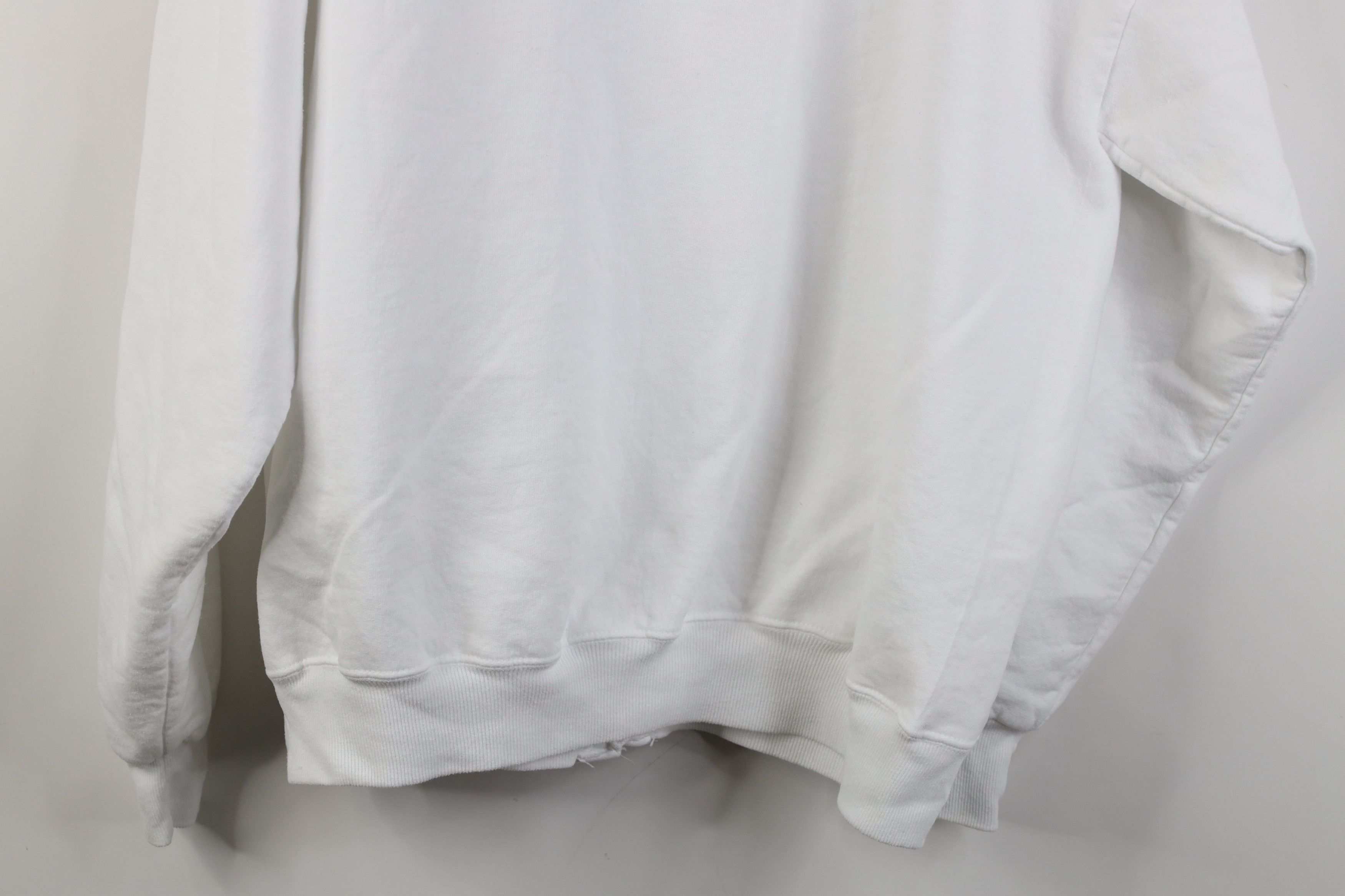 Vintage Vintage 90s Streetwear Hummingbird Cardigan Sweatshirt White Size XXL / US 16-18 / IT 52-54 - 15 Thumbnail