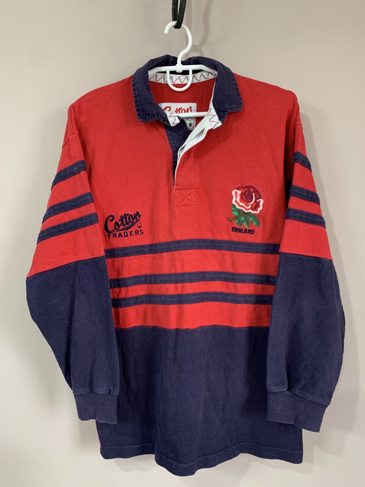 Cotton Traders × Vintage England 1997 Rugby Union Shirt Cotton Traders Vintage Retro Size US S / EU 44-46 / 1 - 1 Thumbnail