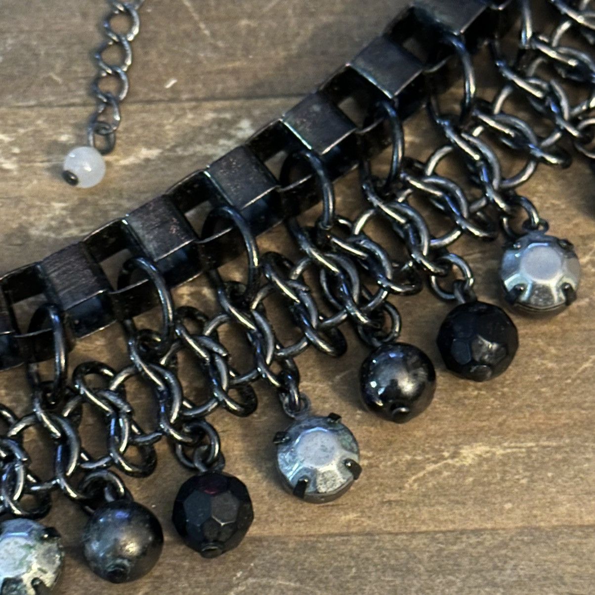 Other Avon gunmetal chunky box chain dangle necklace Size ONE SIZE - 4 Thumbnail