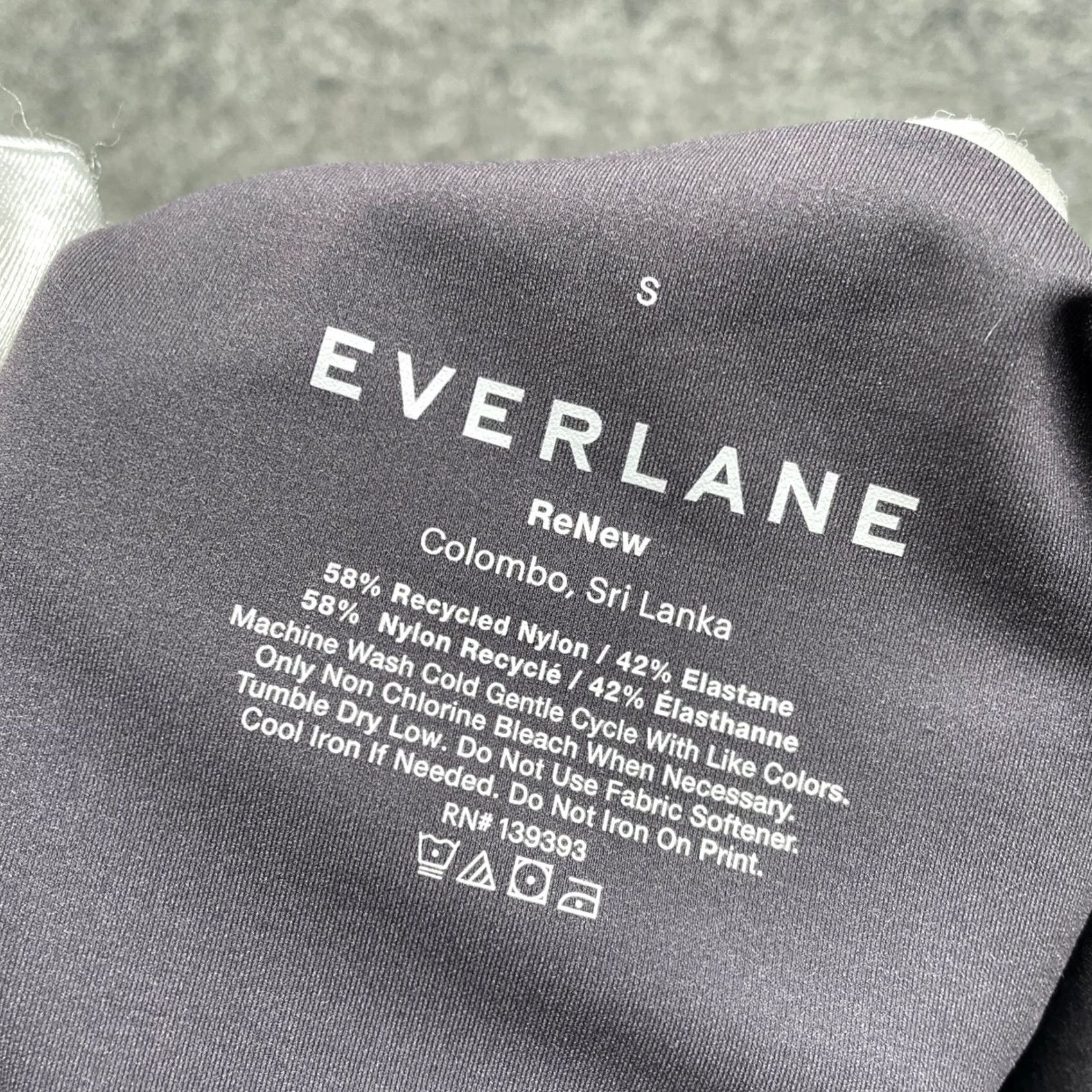 Everlane Everlane ReNew High Rise Leggings Womens S Purple Active Yoga Full Length Size 28" / US 6 / IT 42 - 8 Thumbnail