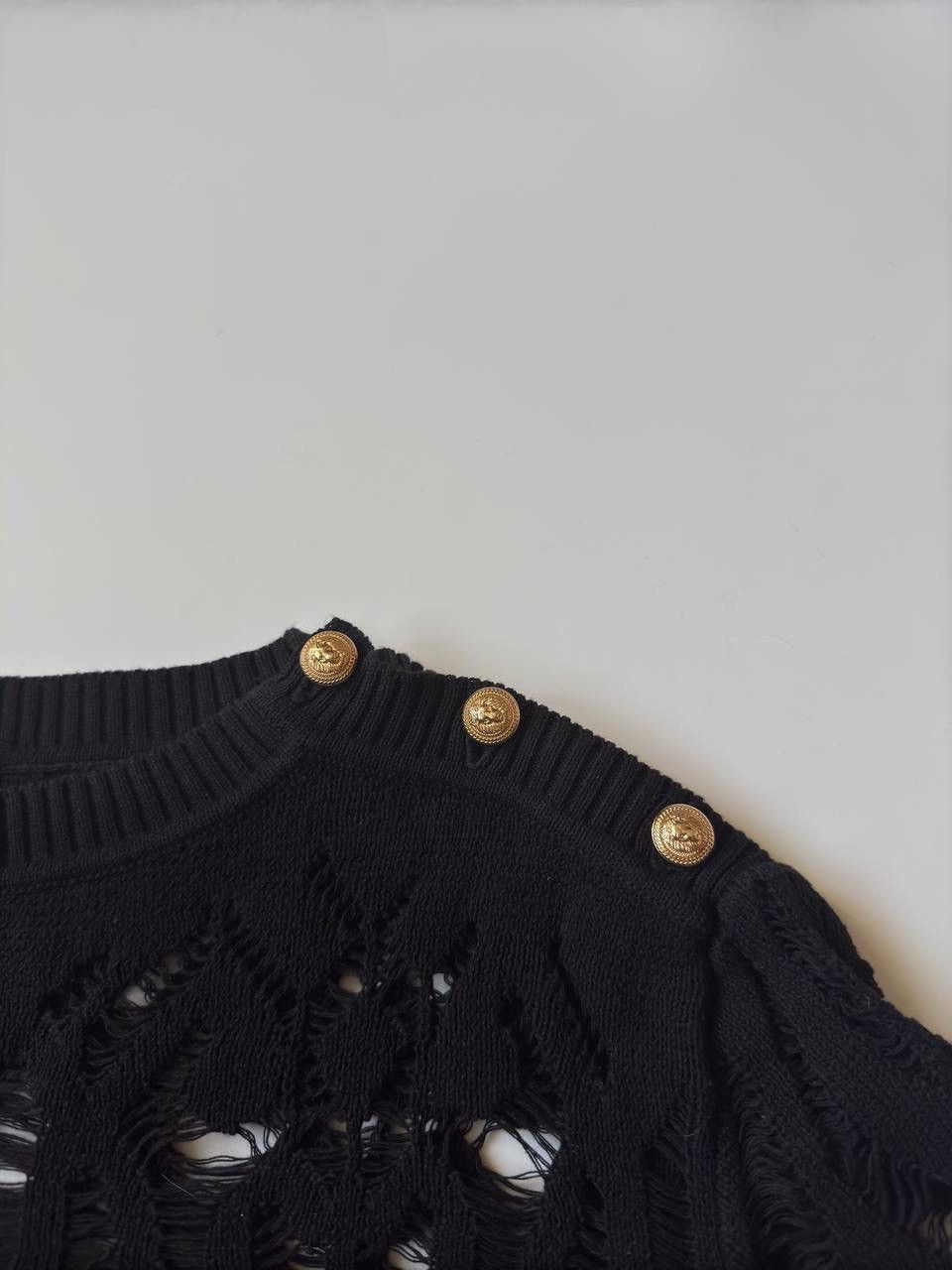 Balmain Vintage BALMAIN PARIS cardigane Womans size 42 Avant garde Size M / US 6-8 / IT 42-44 - 3 Thumbnail
