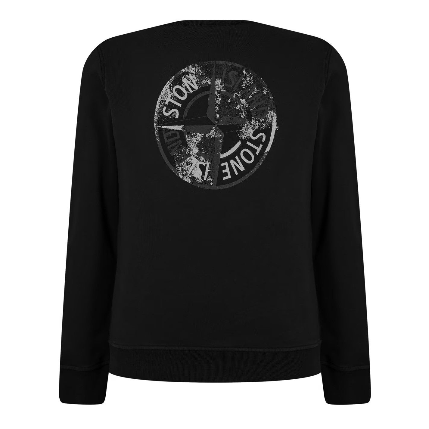 Stone Island o1g2r1mq0526 Logo Crew Sweatshirt in Black Size US L / EU 52-54 / 3 - 6 Thumbnail