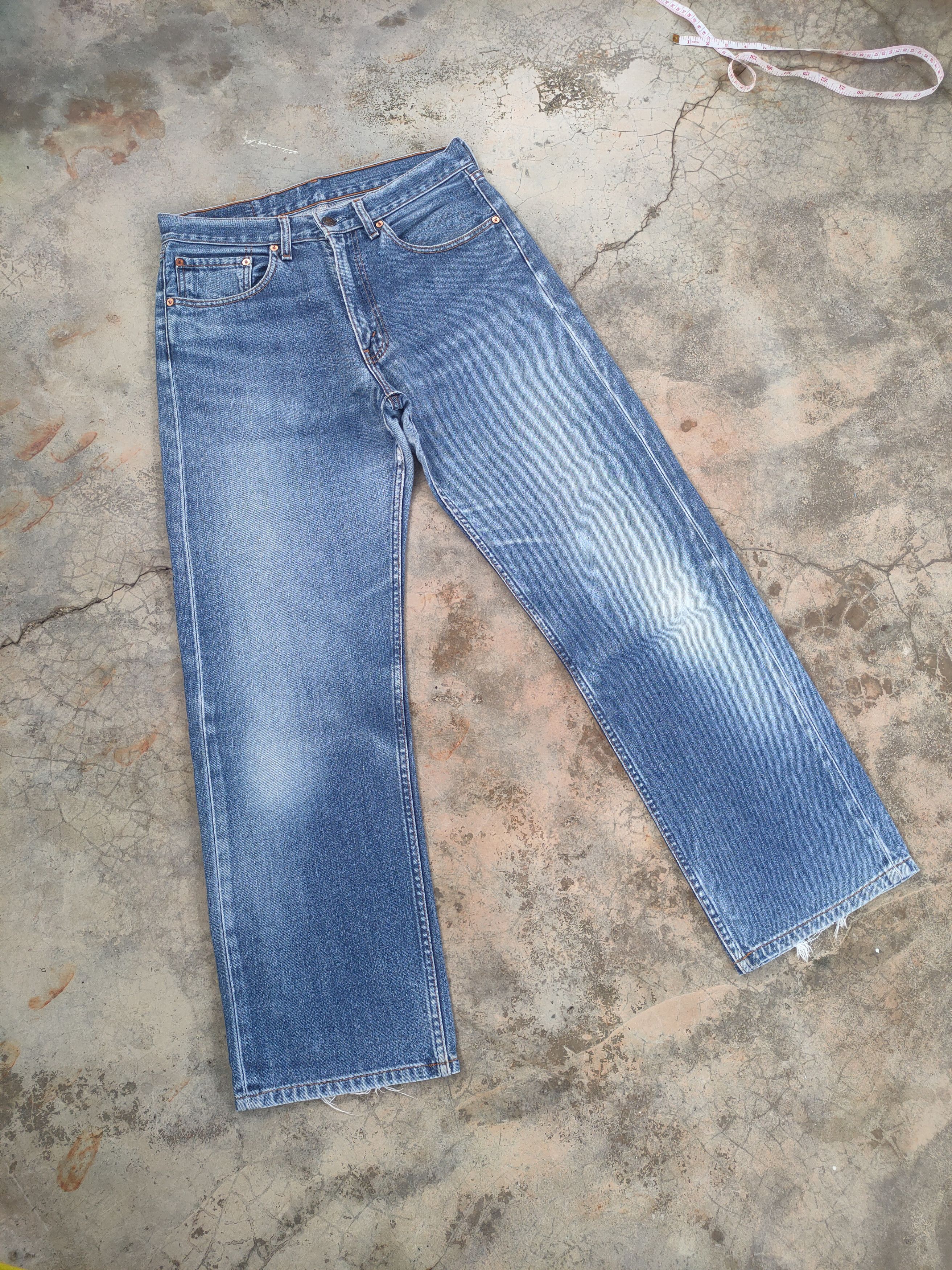 Levi's Vintage Clothing W32 VINTAGE 2001 LEVI'S 512 FADED JEANS DENIM PANTS Size US 32 / EU 48 - 2 Thumbnail