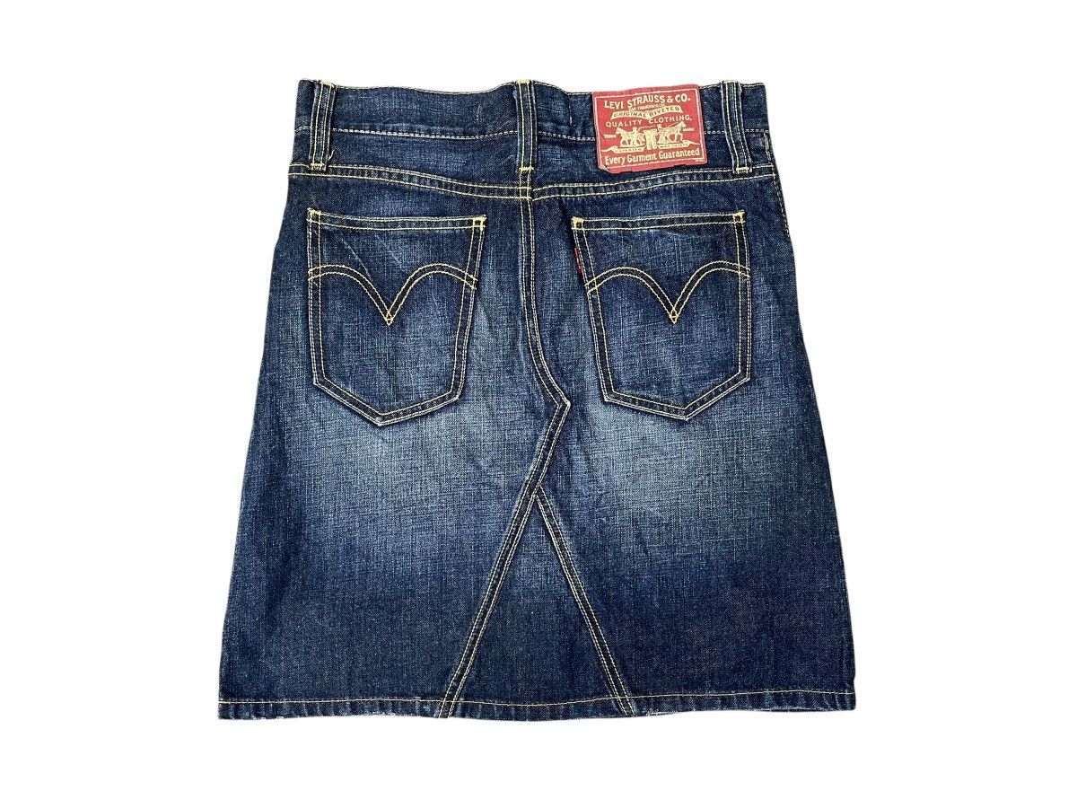 Levi's Levi’s Strauss San Francisco Mini Skirt Streetwear Size 30" / US 8 / IT 44 - 2 Thumbnail