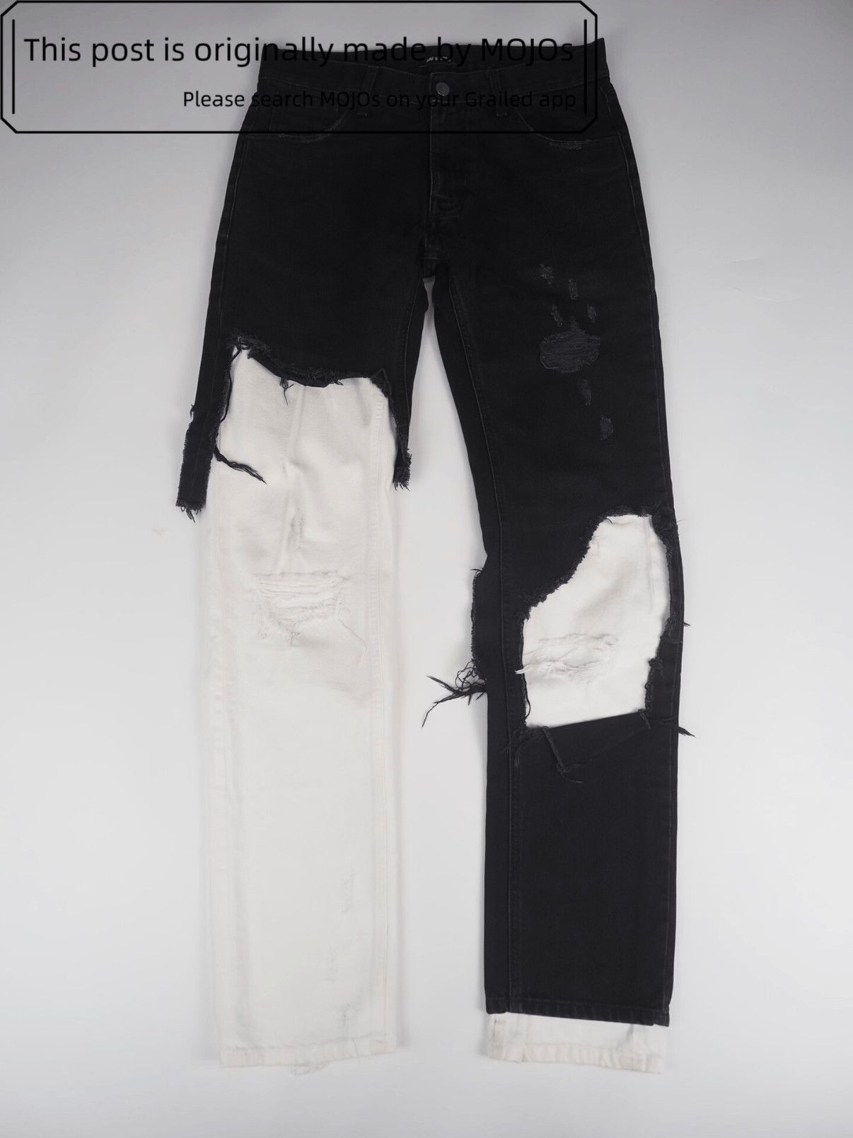 Raf Simons Raf Simons FW19 Destroyed Denim Pants 32 [Current